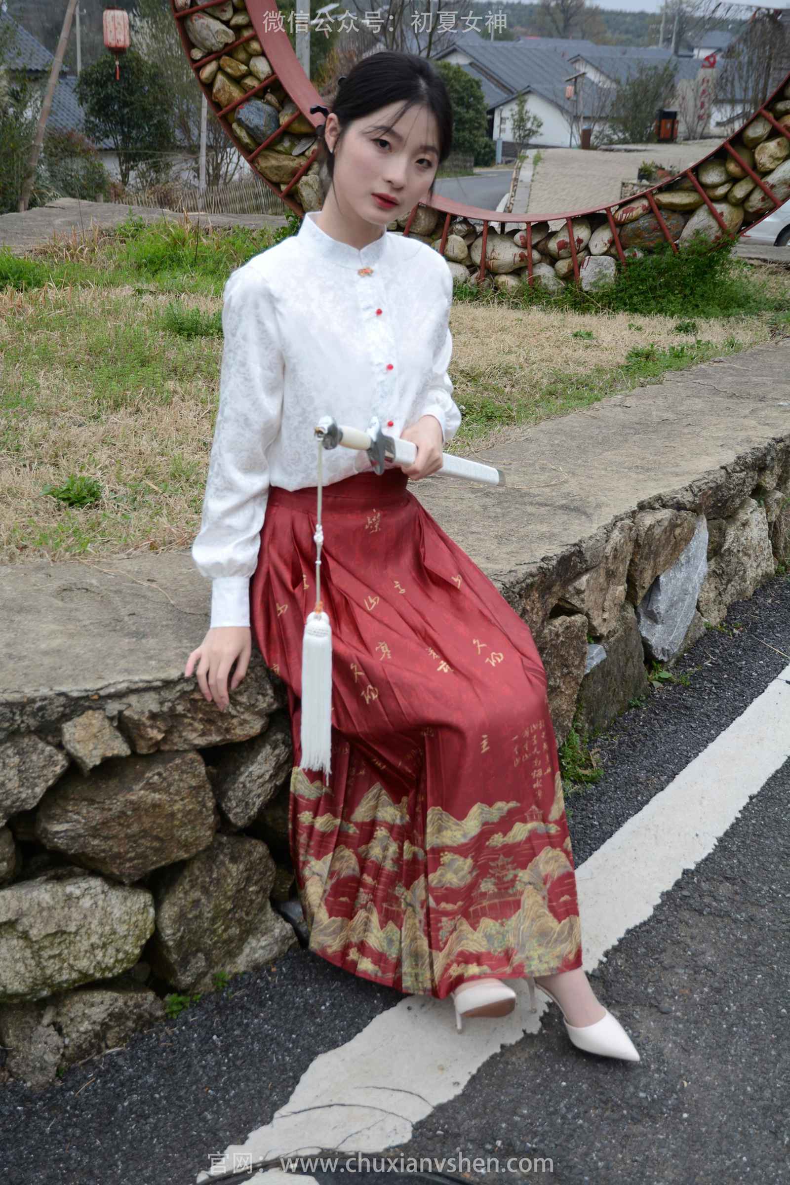 图片[51]-初夏女神 NO.170 安妮 御剑飞行[140P] – 速更版-美库