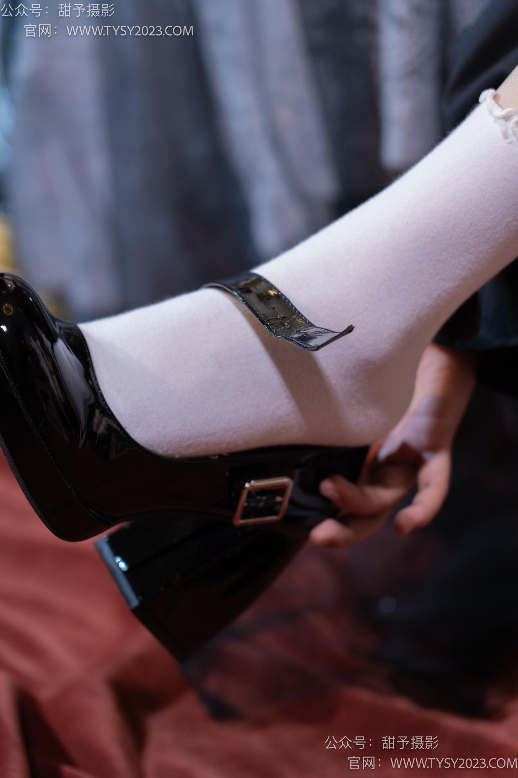 图片[87]-甜予摄影 NO.032 澜澜-皮鞋、白棉袜、肉丝[133P] – 速更版-美库