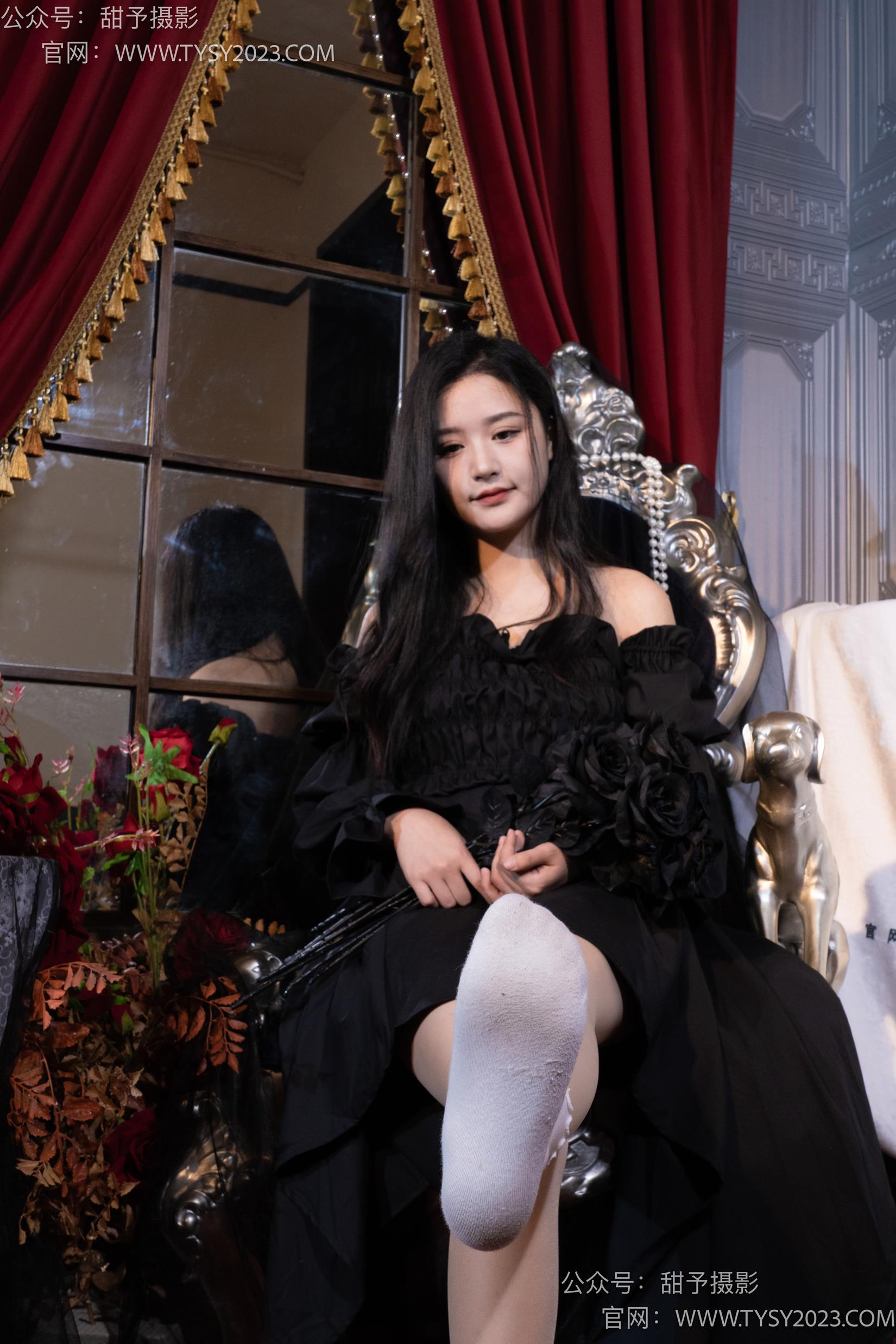 图片[96]-甜予摄影 NO.032 澜澜-皮鞋、白棉袜、肉丝[133P] – 速更版-美库