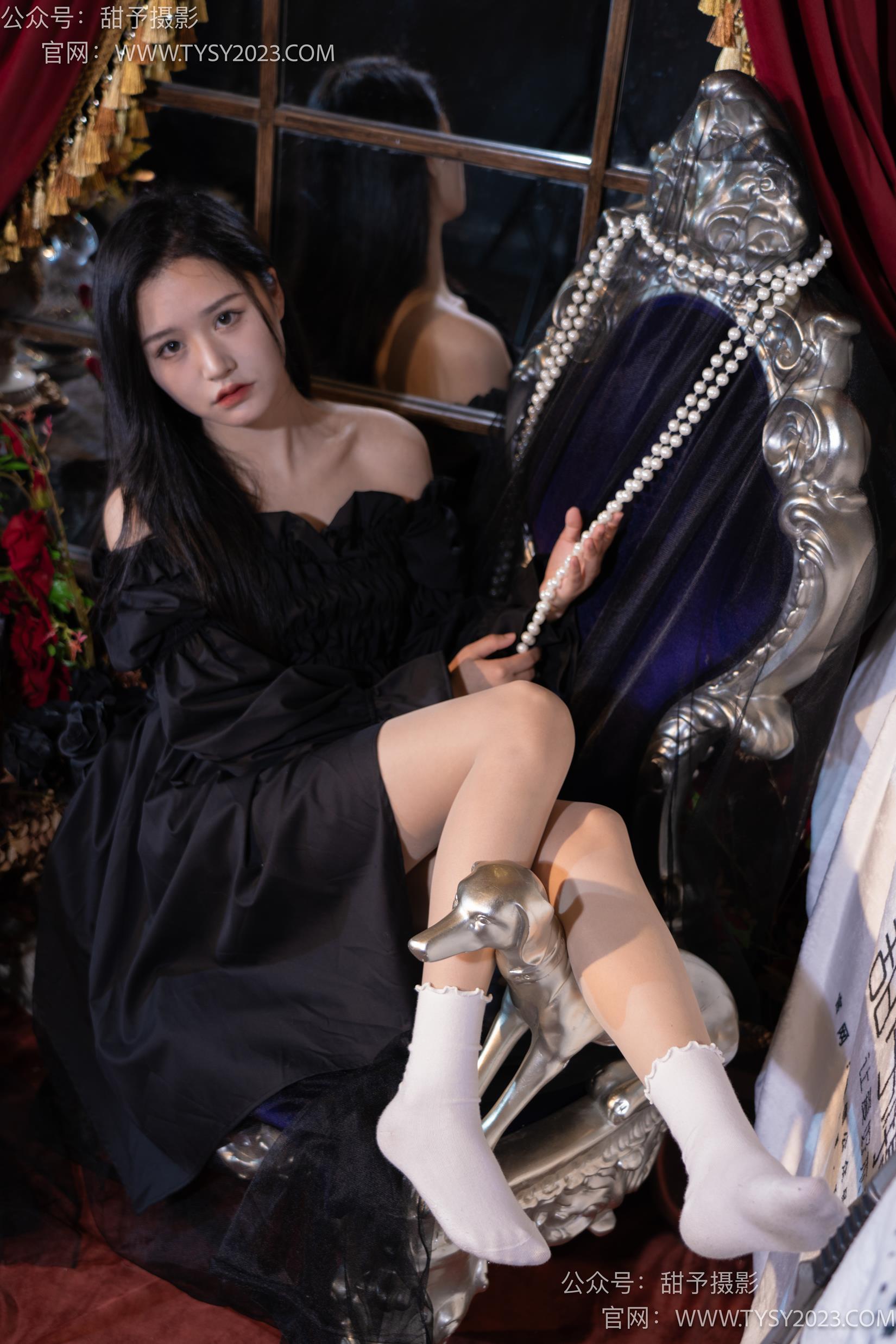 图片[107]-甜予摄影 NO.032 澜澜-皮鞋、白棉袜、肉丝[133P] – 速更版-美库