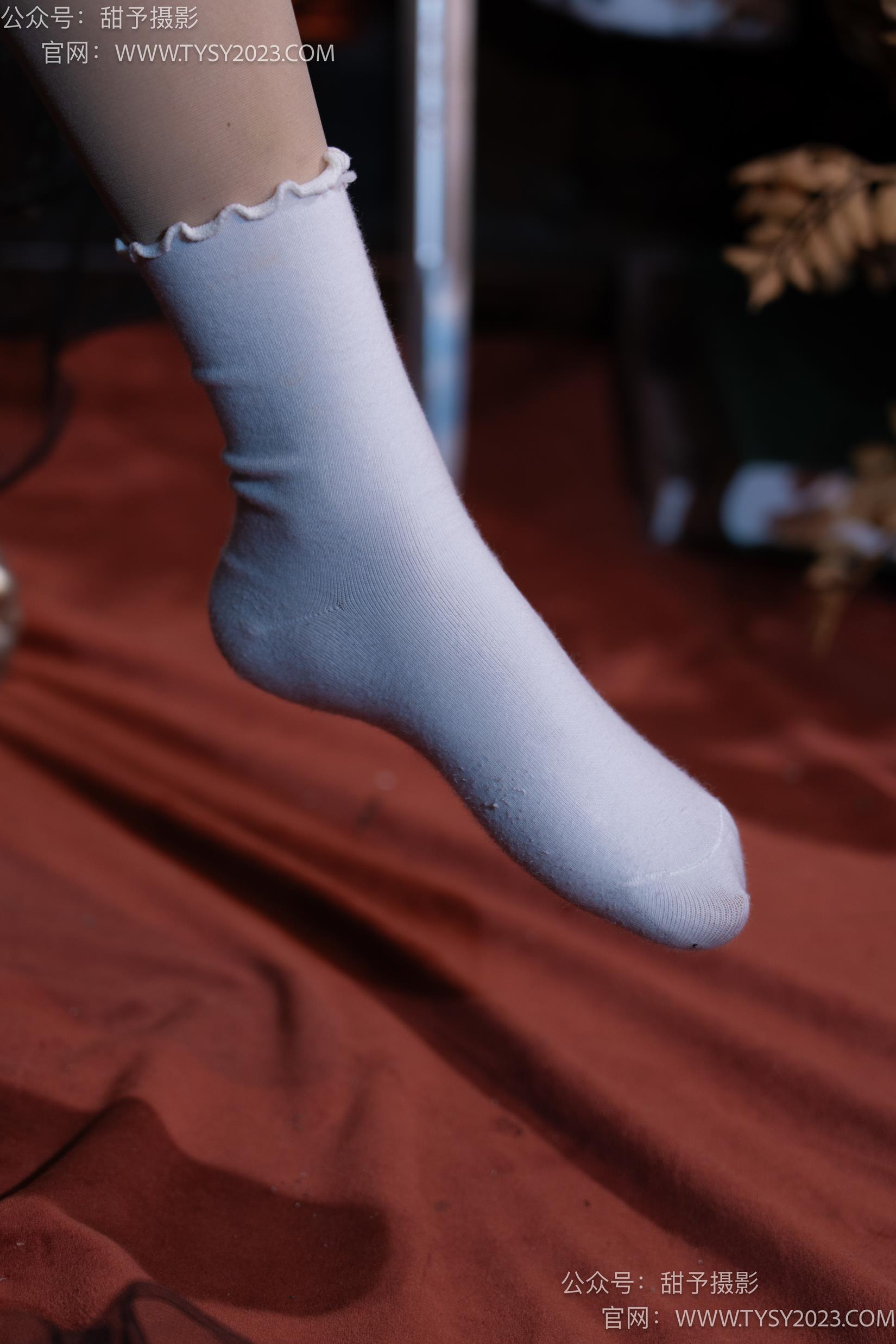 图片[112]-甜予摄影 NO.032 澜澜-皮鞋、白棉袜、肉丝[133P] – 速更版-美库