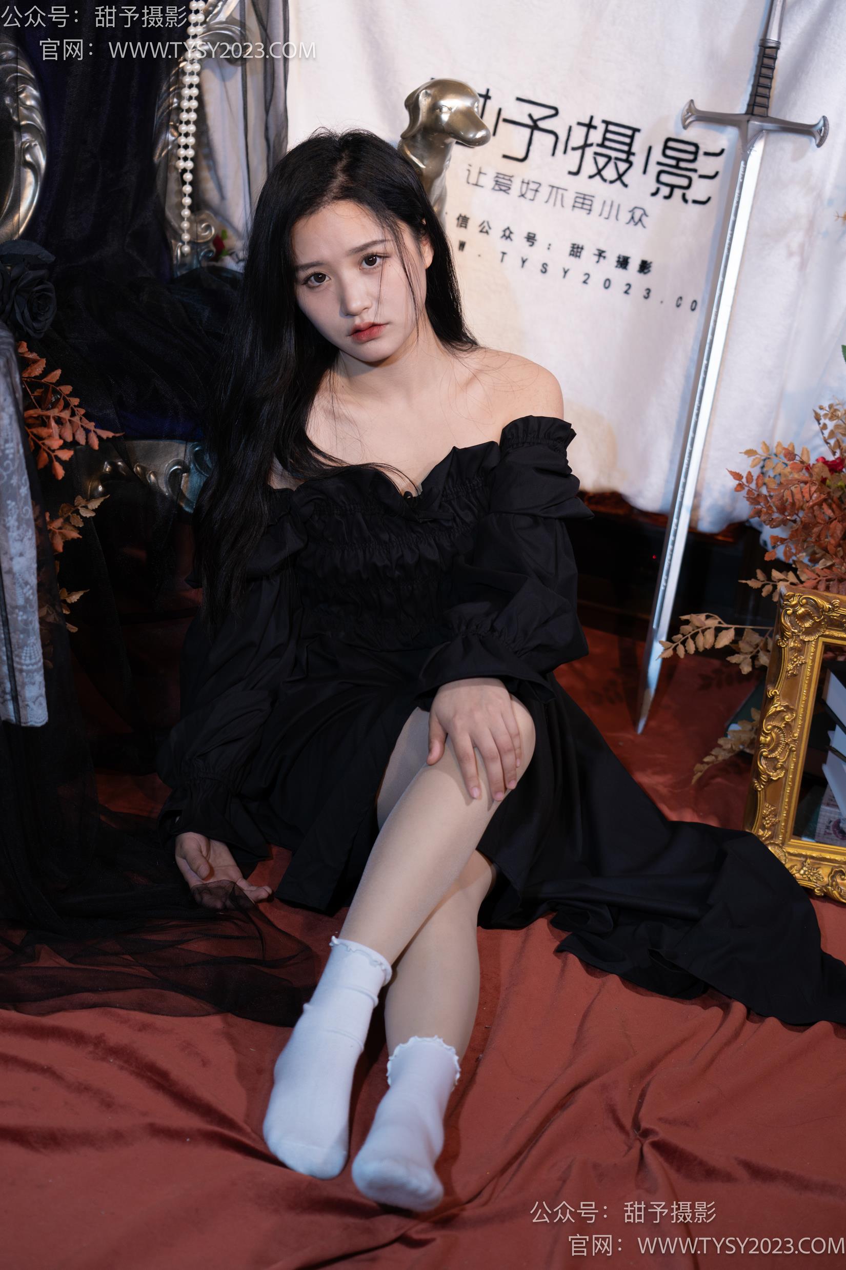 图片[113]-甜予摄影 NO.032 澜澜-皮鞋、白棉袜、肉丝[133P] – 速更版-美库