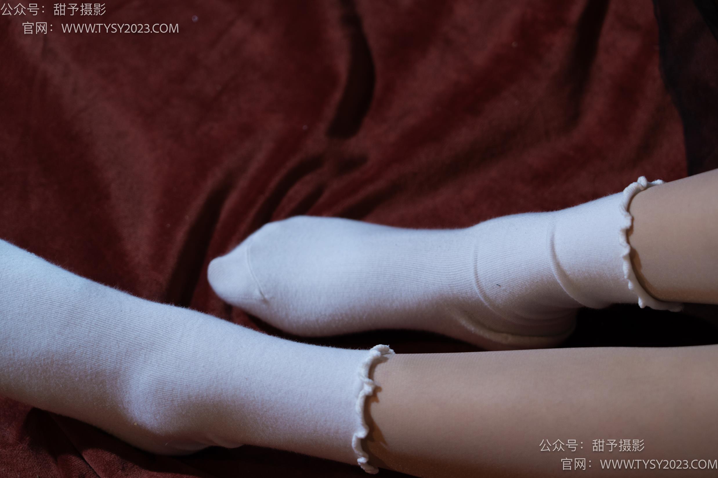 图片[119]-甜予摄影 NO.032 澜澜-皮鞋、白棉袜、肉丝[133P] – 速更版-美库