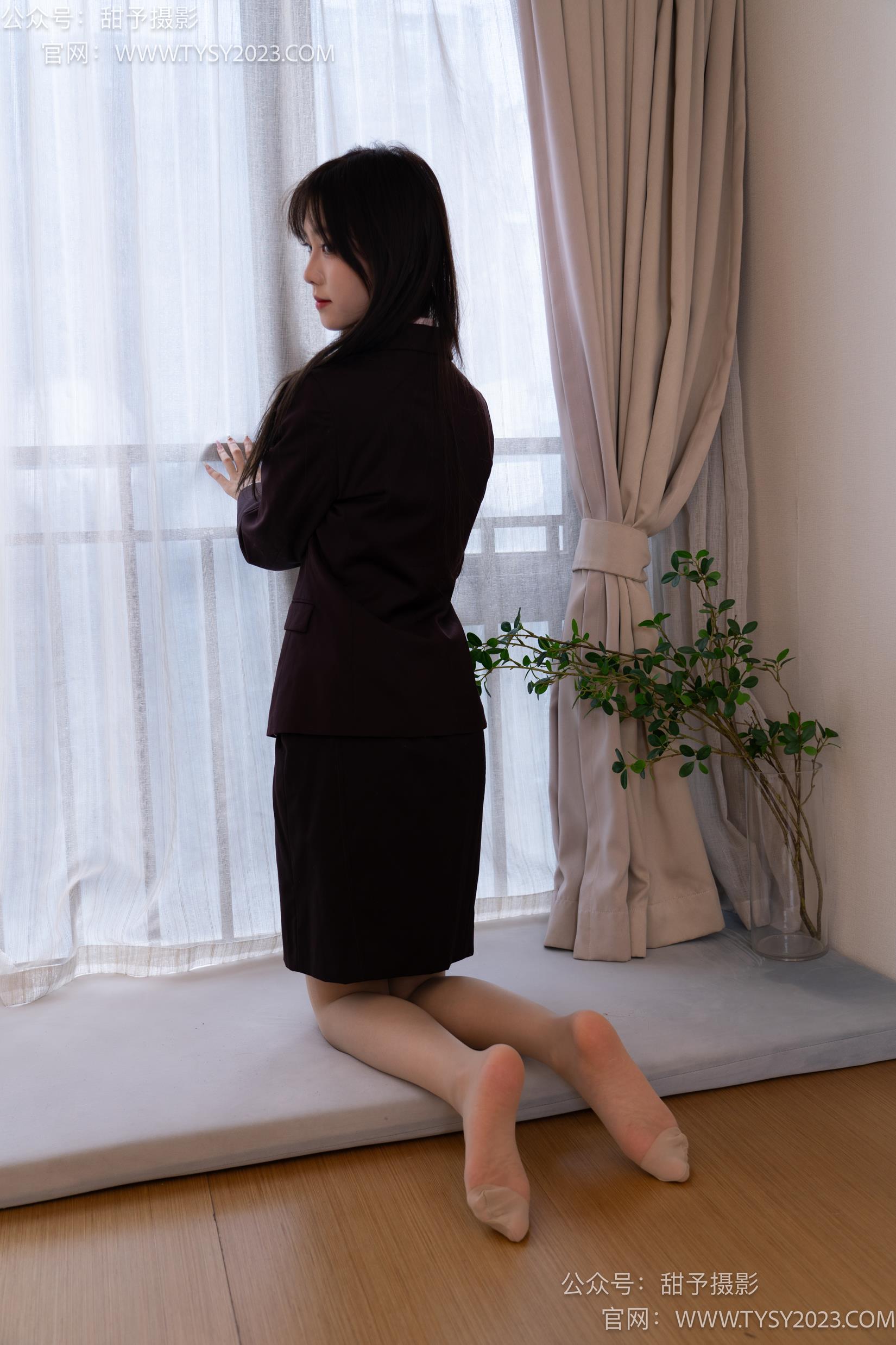 图片[63]-甜予摄影 NO.033 璇璇-银行制服、皮鞋、肉丝[124P] – 速更版-美库