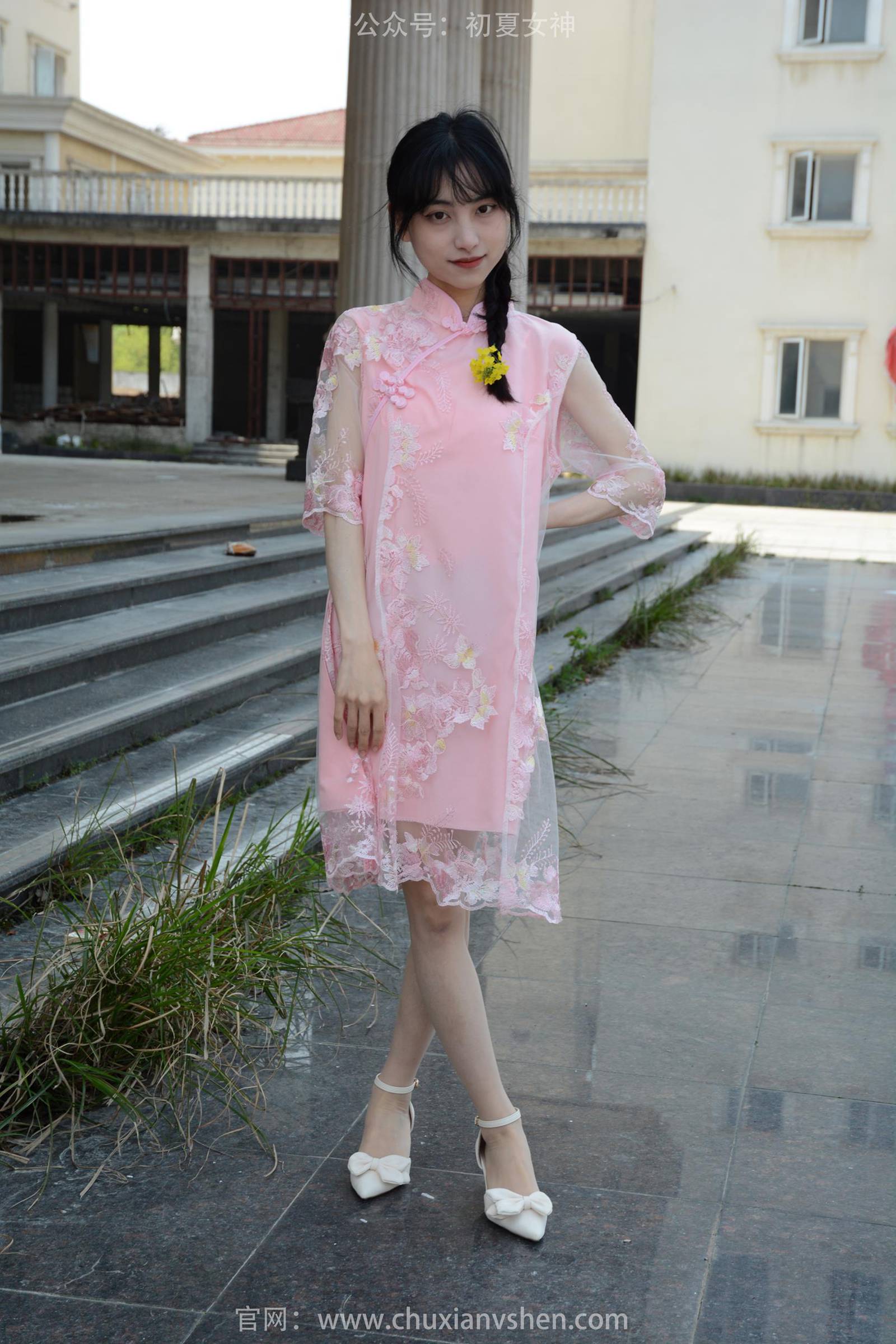 图片[17]-初夏女神 NO.172 柒柒 旗袍废墟[140P] – 速更版-美库