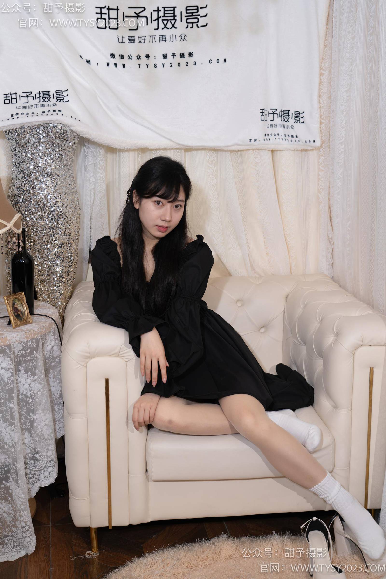 图片[58]-甜予摄影 NO.034 鱼鱼-高跟鞋、白棉袜、肉丝[129P] – 速更版-美库