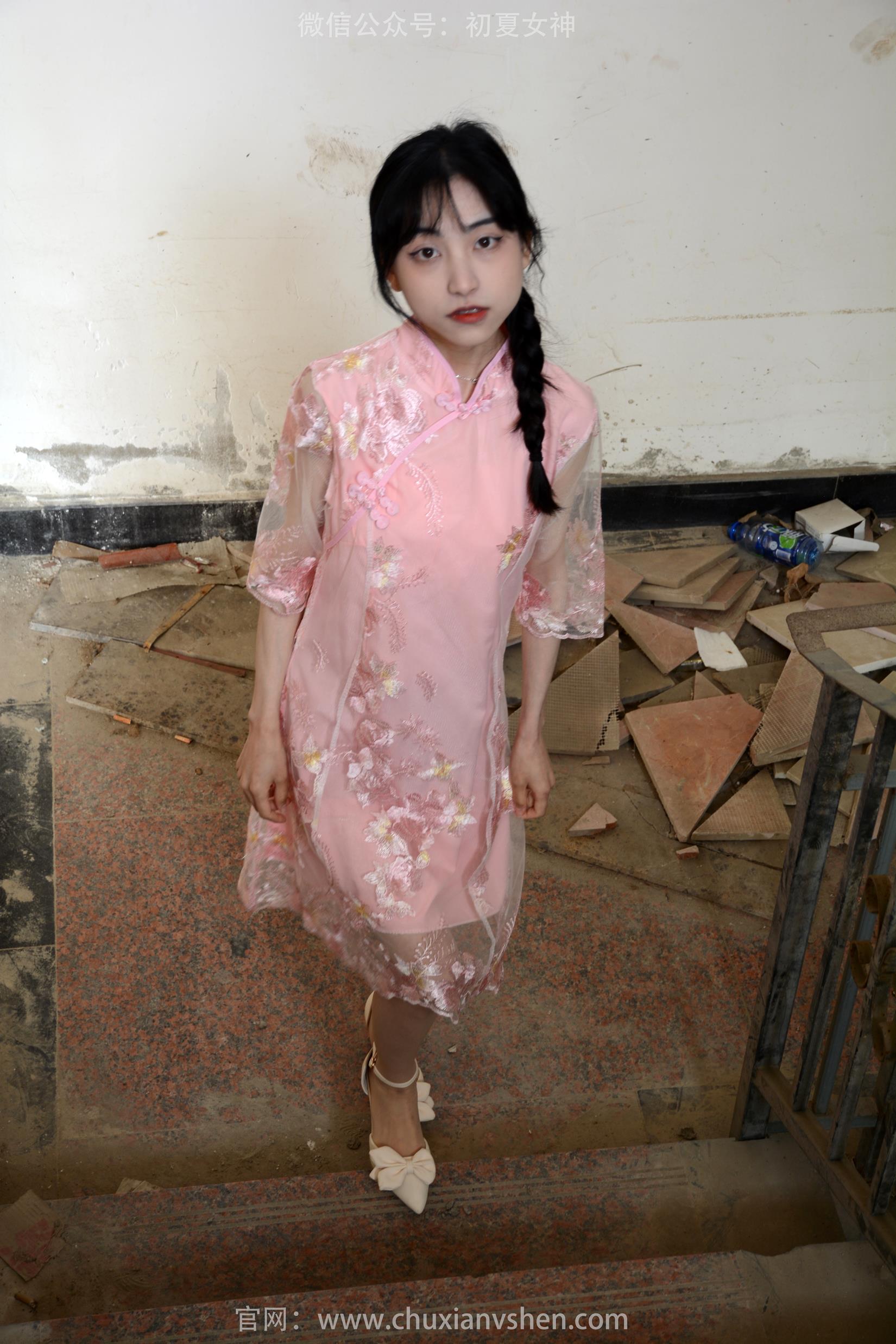 图片[39]-初夏女神 NO.172 柒柒 旗袍废墟[140P] – 速更版-美库