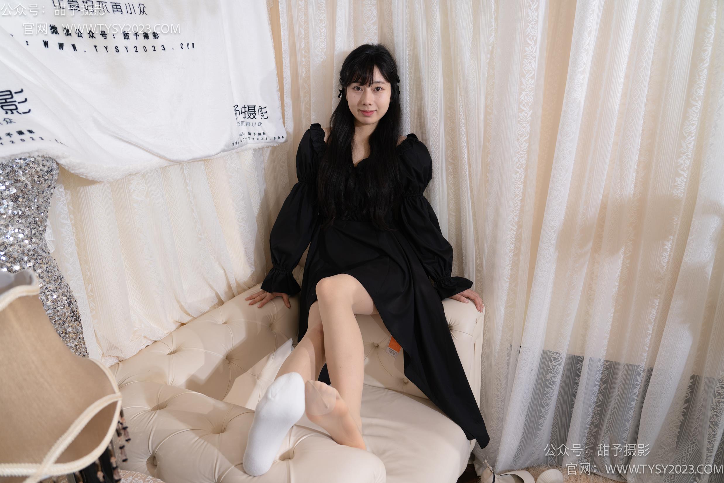 图片[80]-甜予摄影 NO.034 鱼鱼-高跟鞋、白棉袜、肉丝[129P] – 速更版-美库