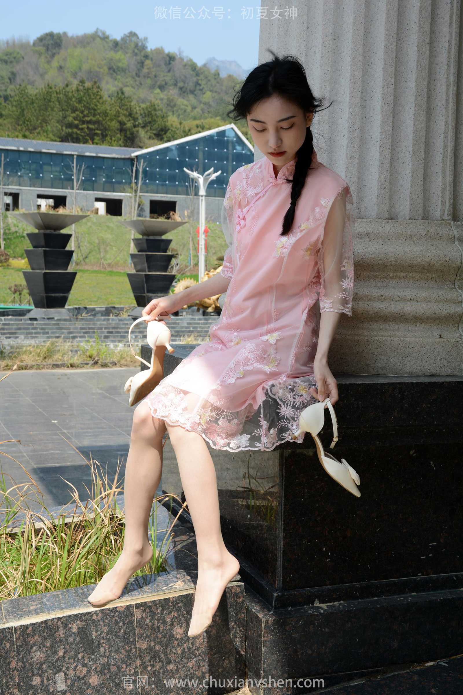 图片[78]-初夏女神 NO.172 柒柒 旗袍废墟[140P] – 速更版-美库