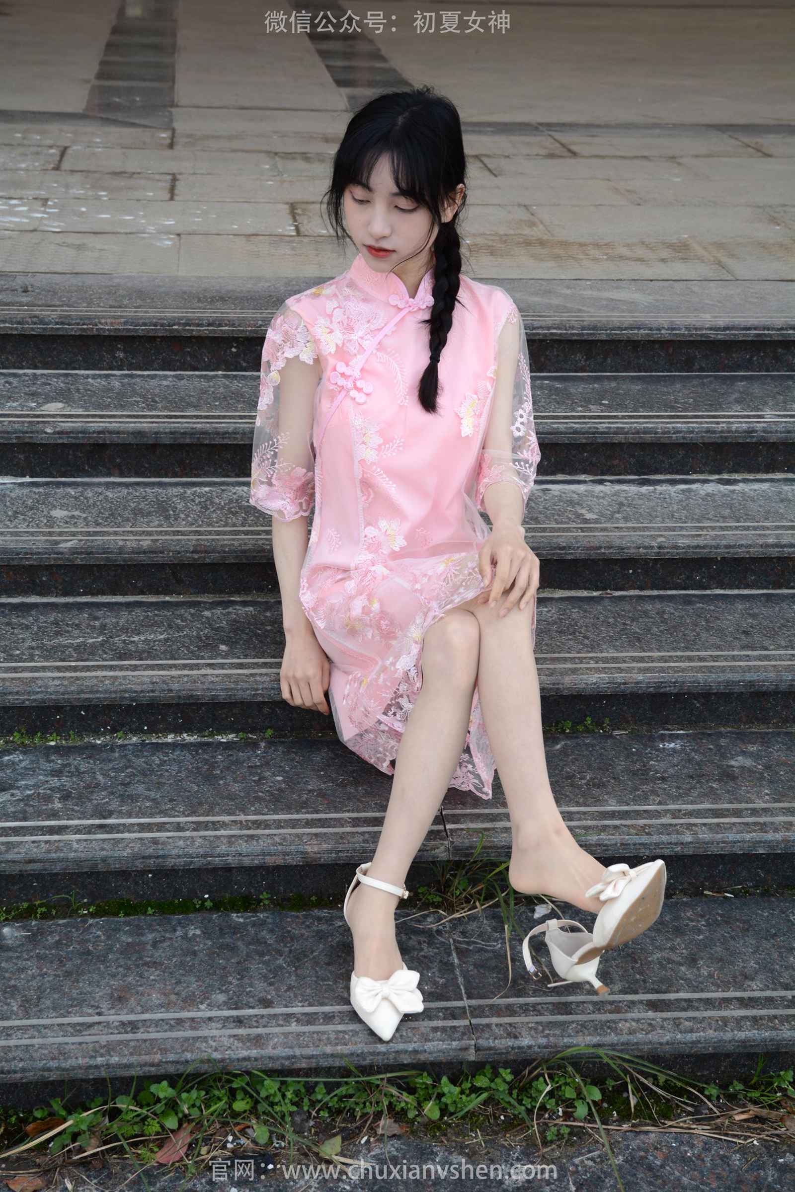 图片[98]-初夏女神 NO.172 柒柒 旗袍废墟[140P] – 速更版-美库