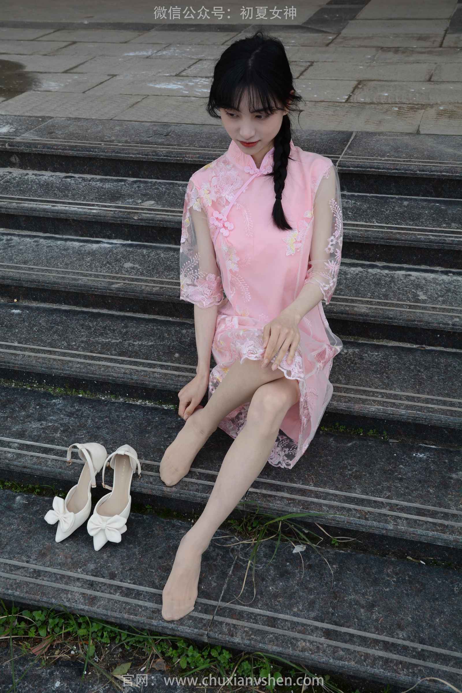 图片[114]-初夏女神 NO.172 柒柒 旗袍废墟[140P] – 速更版-美库