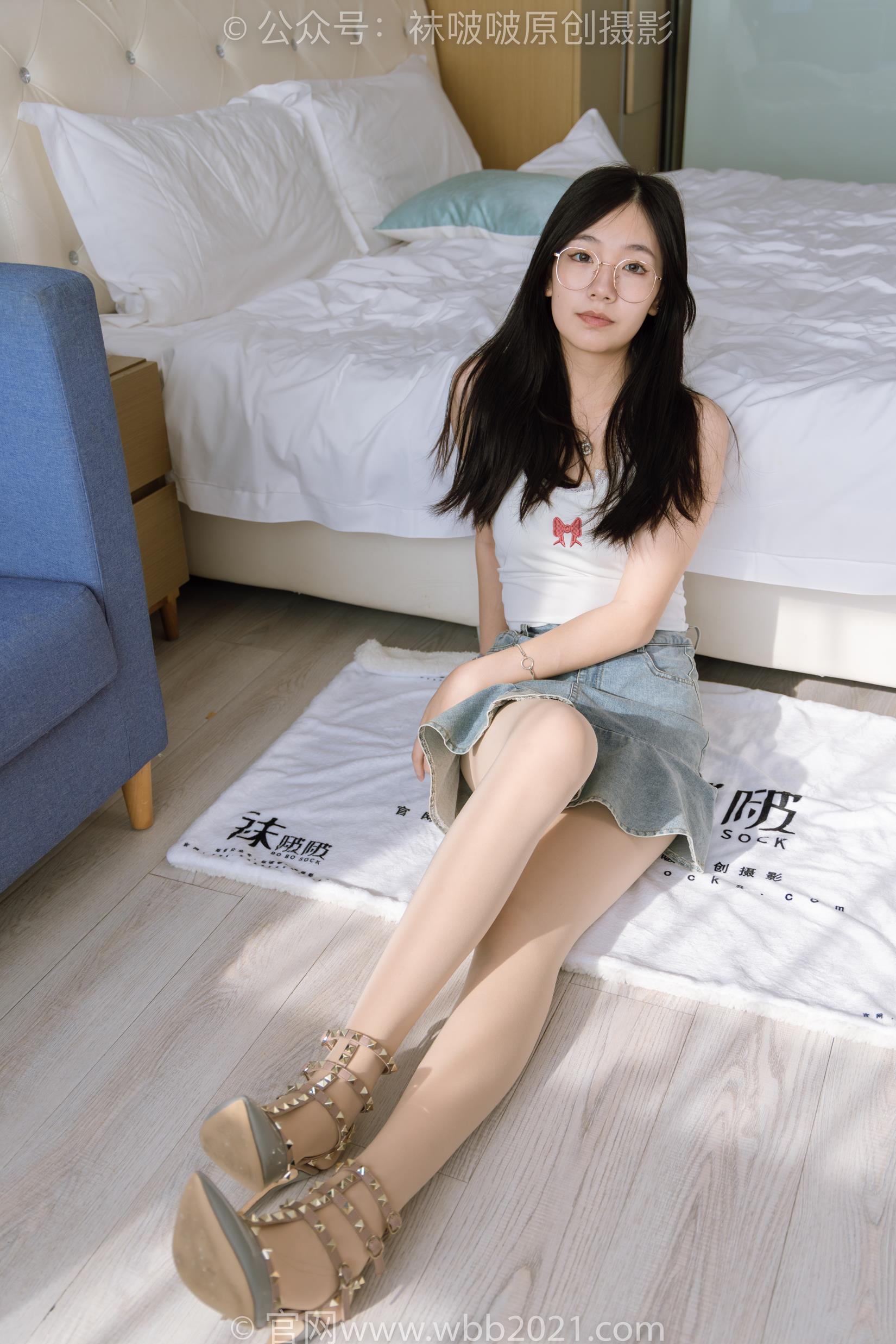 图片[13]-[BoBoSocks袜啵啵]NO.408 小甜豆-高跟鞋、厚肉丝、丝袜和裸足踩奶油蛋糕和泡芙剧情[157P] – 速更版-美库