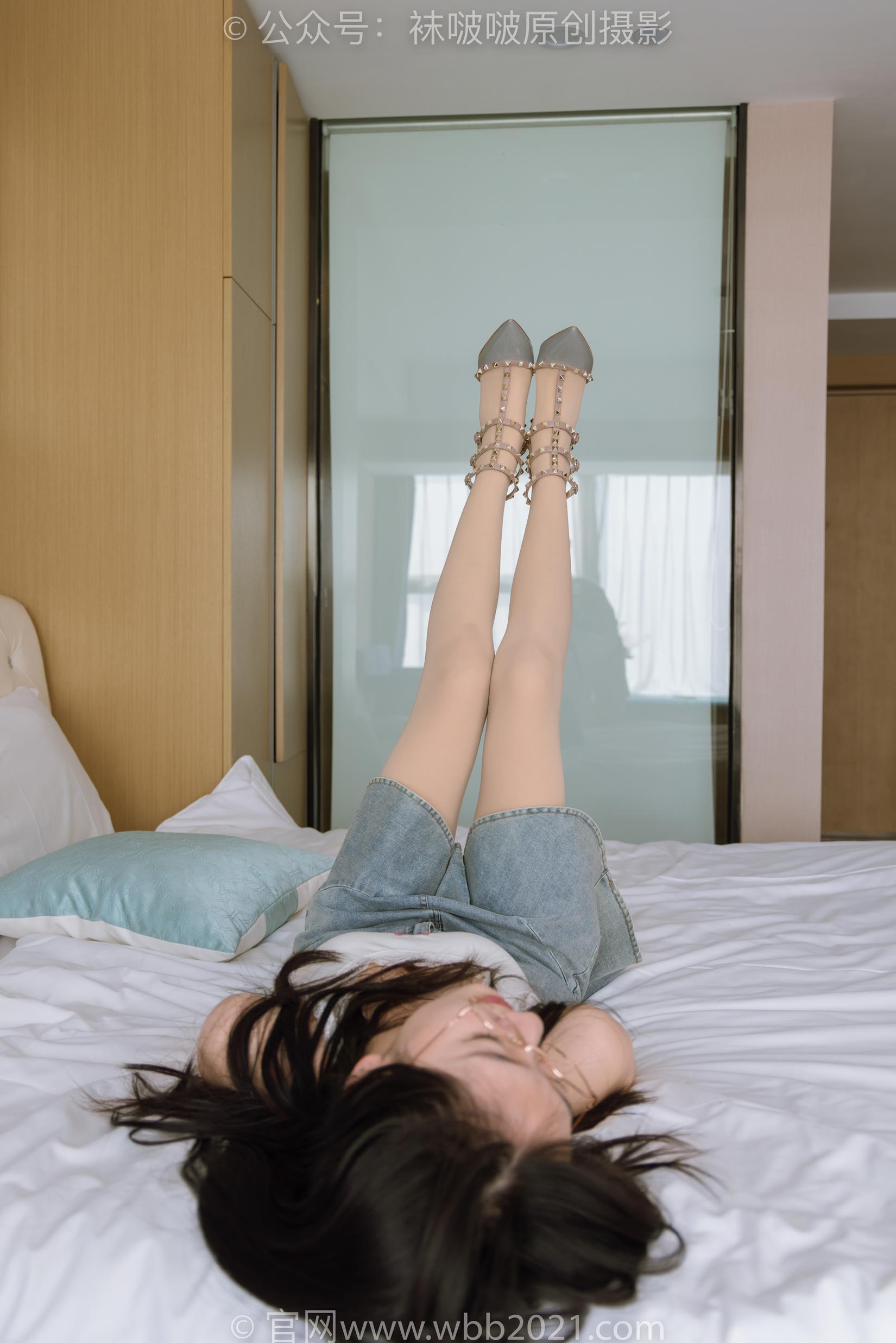 图片[42]-[BoBoSocks袜啵啵]NO.408 小甜豆-高跟鞋、厚肉丝、丝袜和裸足踩奶油蛋糕和泡芙剧情[157P] – 速更版-美库