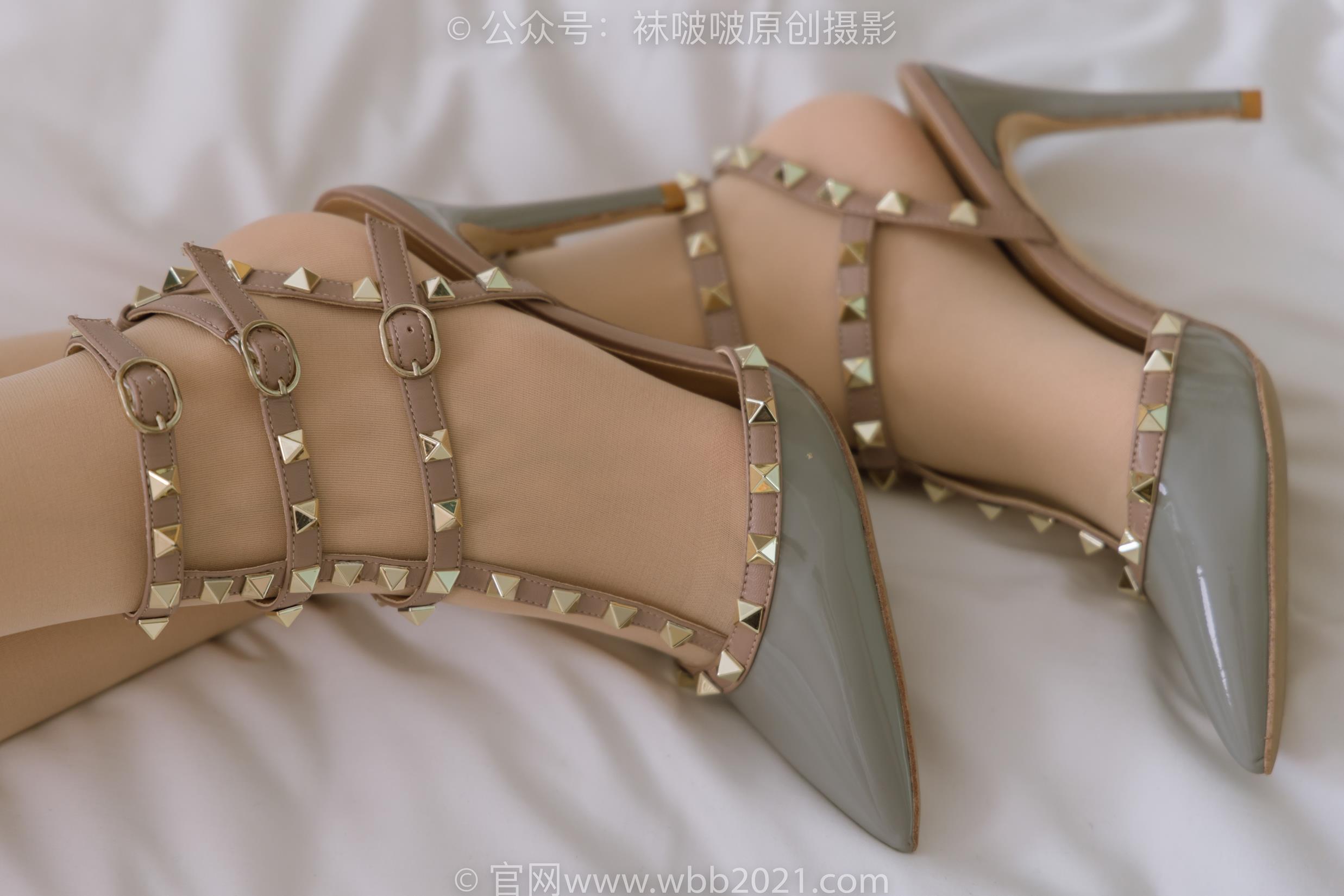 图片[61]-[BoBoSocks袜啵啵]NO.408 小甜豆-高跟鞋、厚肉丝、丝袜和裸足踩奶油蛋糕和泡芙剧情[157P] – 速更版-美库