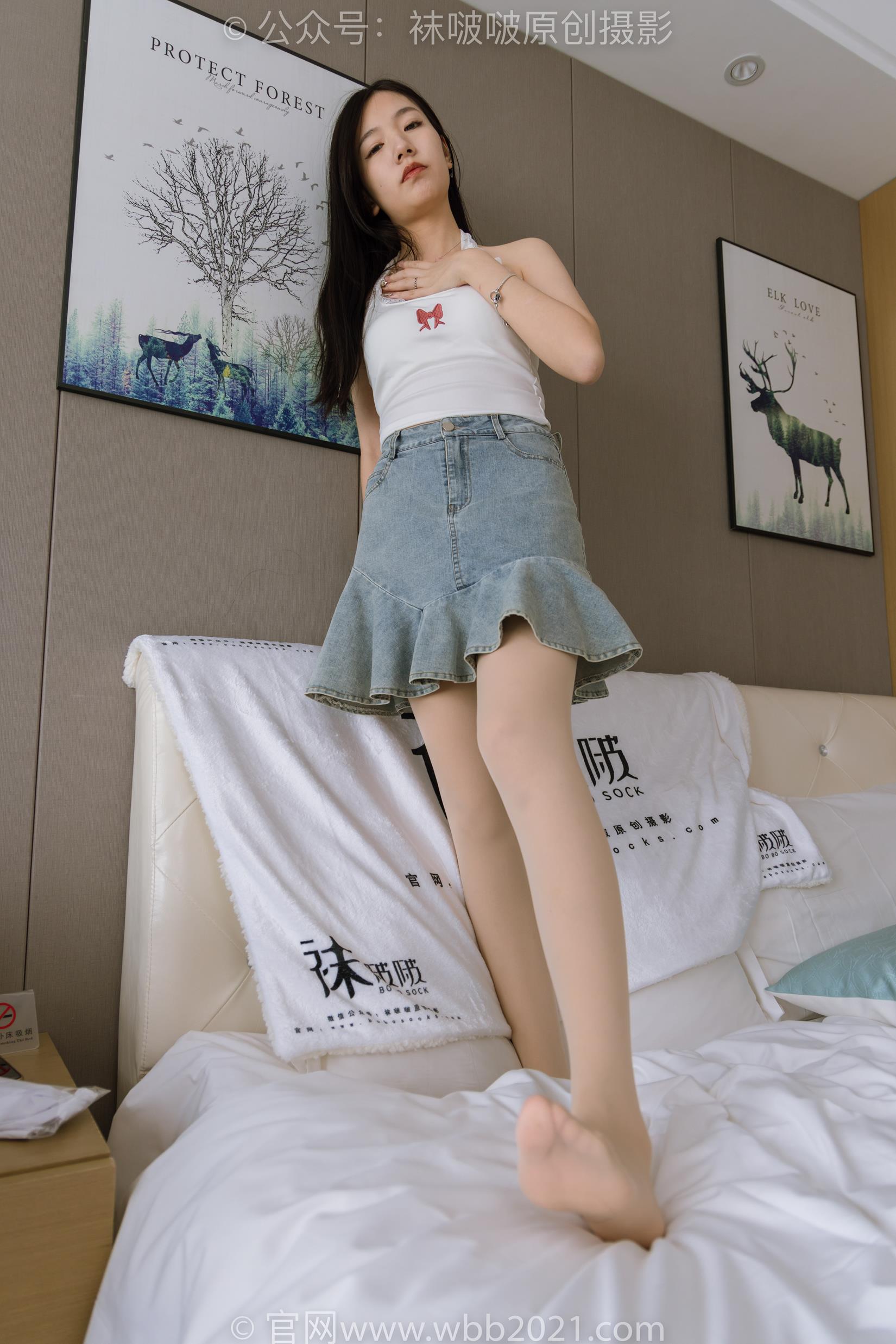 图片[105]-[BoBoSocks袜啵啵]NO.408 小甜豆-高跟鞋、厚肉丝、丝袜和裸足踩奶油蛋糕和泡芙剧情[157P] – 速更版-美库