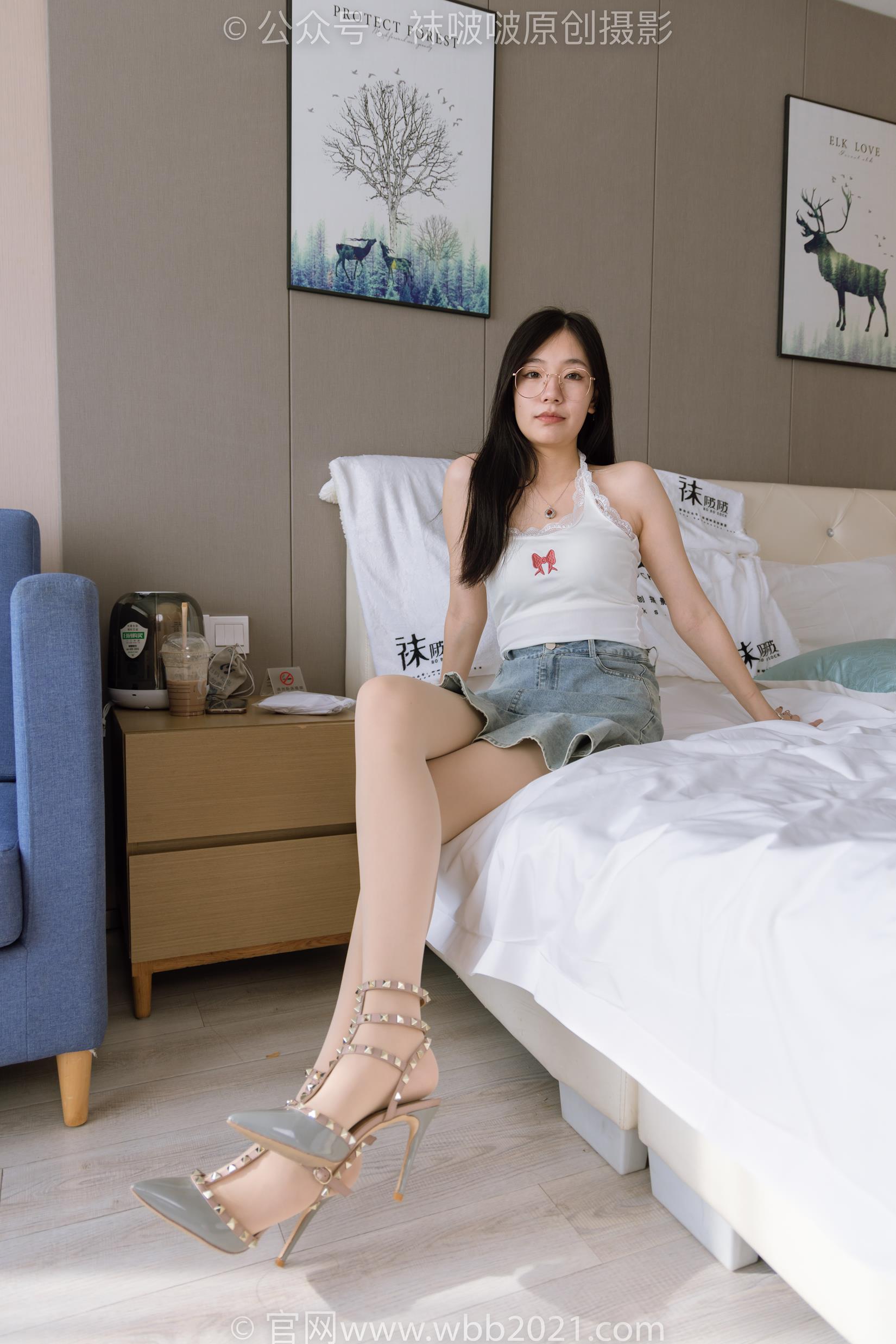 图片[156]-[BoBoSocks袜啵啵]NO.408 小甜豆-高跟鞋、厚肉丝、丝袜和裸足踩奶油蛋糕和泡芙剧情[157P] – 速更版-美库