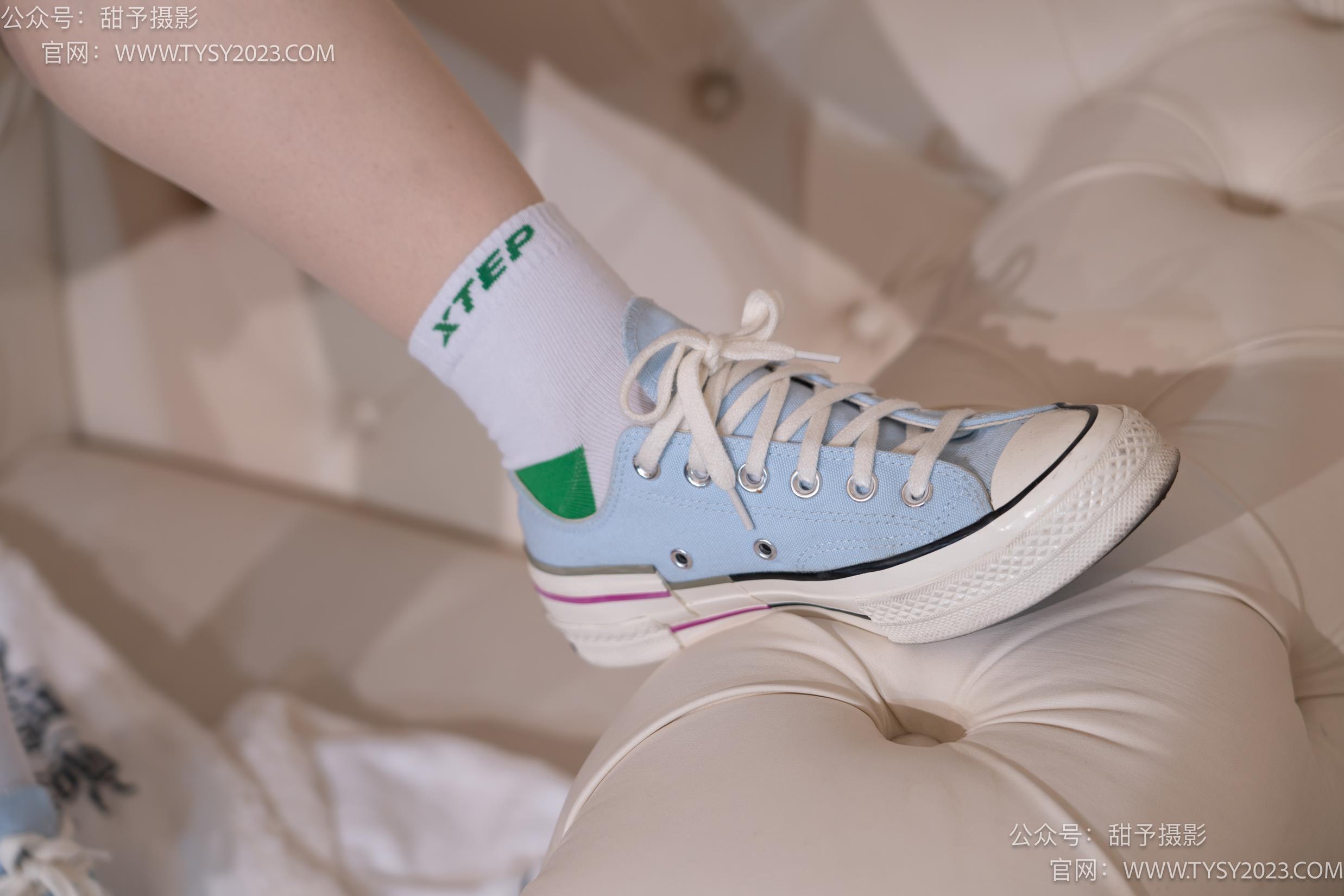 图片[48]-甜予摄影 NO.035 栗栗-帆布鞋、白棉袜、肉丝[128P] – 速更版-美库