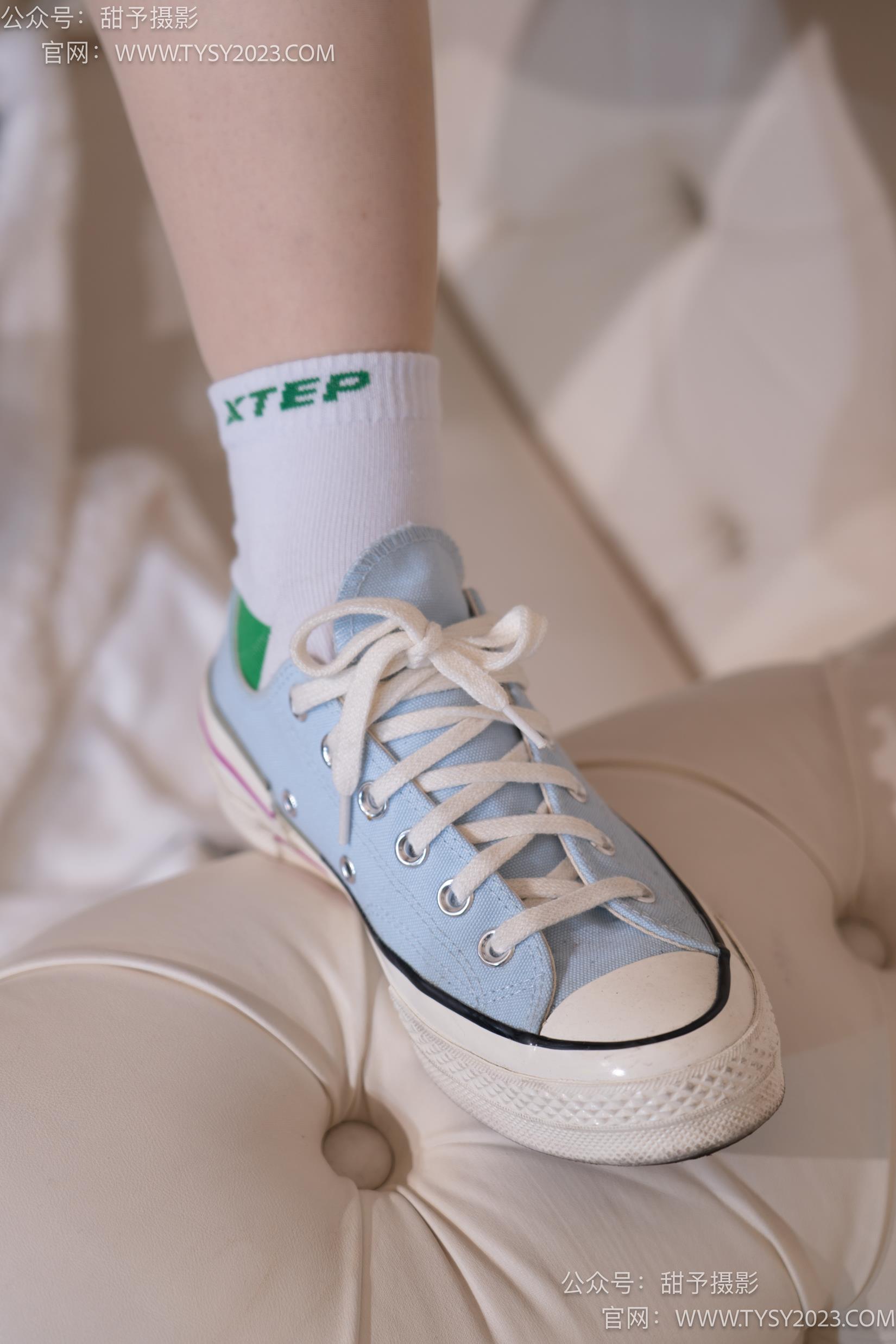图片[50]-甜予摄影 NO.035 栗栗-帆布鞋、白棉袜、肉丝[128P] – 速更版-美库