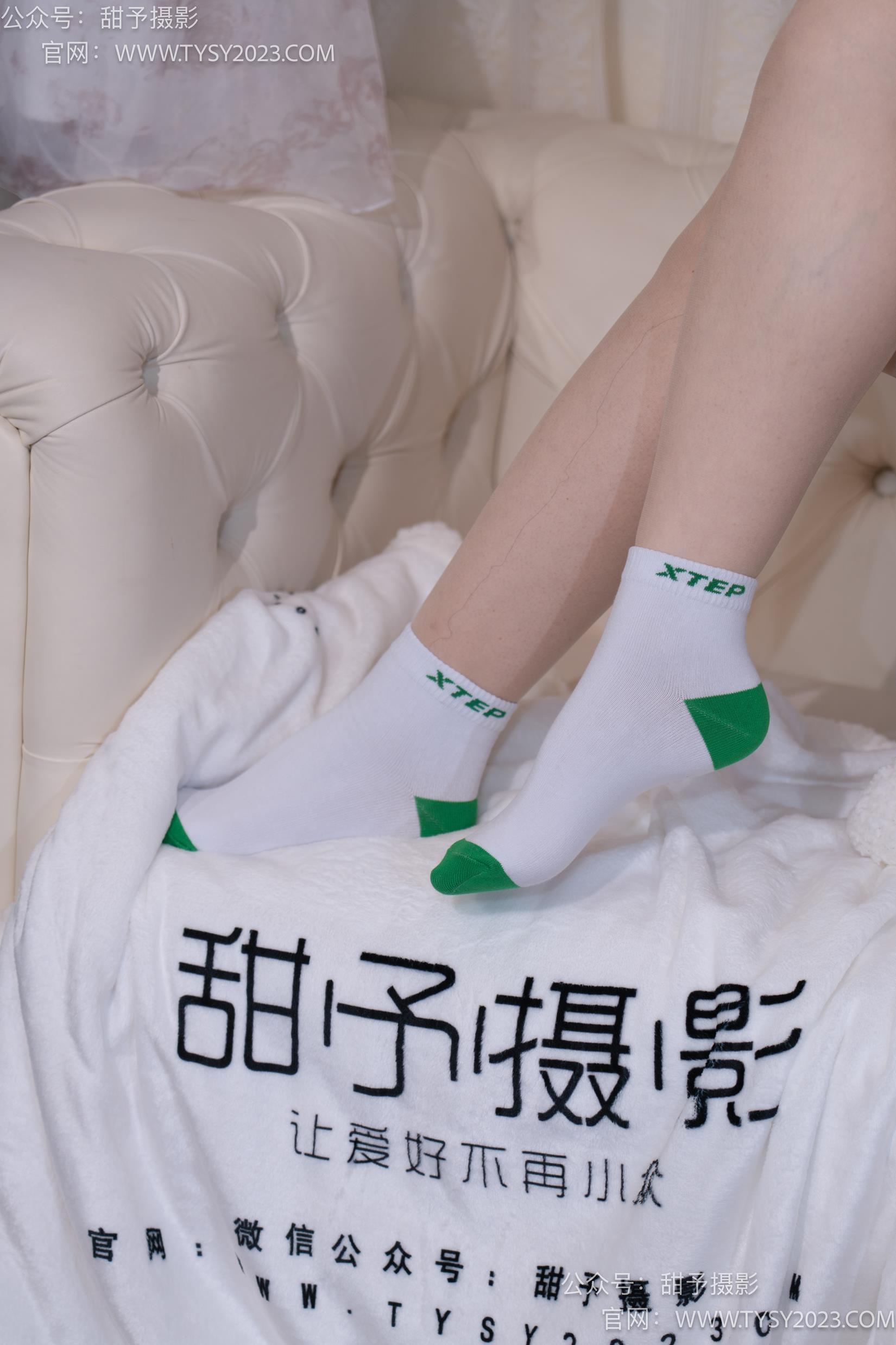 图片[62]-甜予摄影 NO.035 栗栗-帆布鞋、白棉袜、肉丝[128P] – 速更版-美库