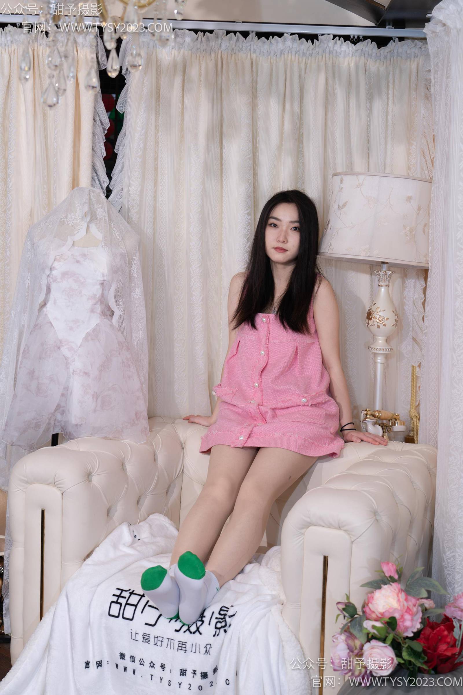 图片[88]-甜予摄影 NO.035 栗栗-帆布鞋、白棉袜、肉丝[128P] – 速更版-美库