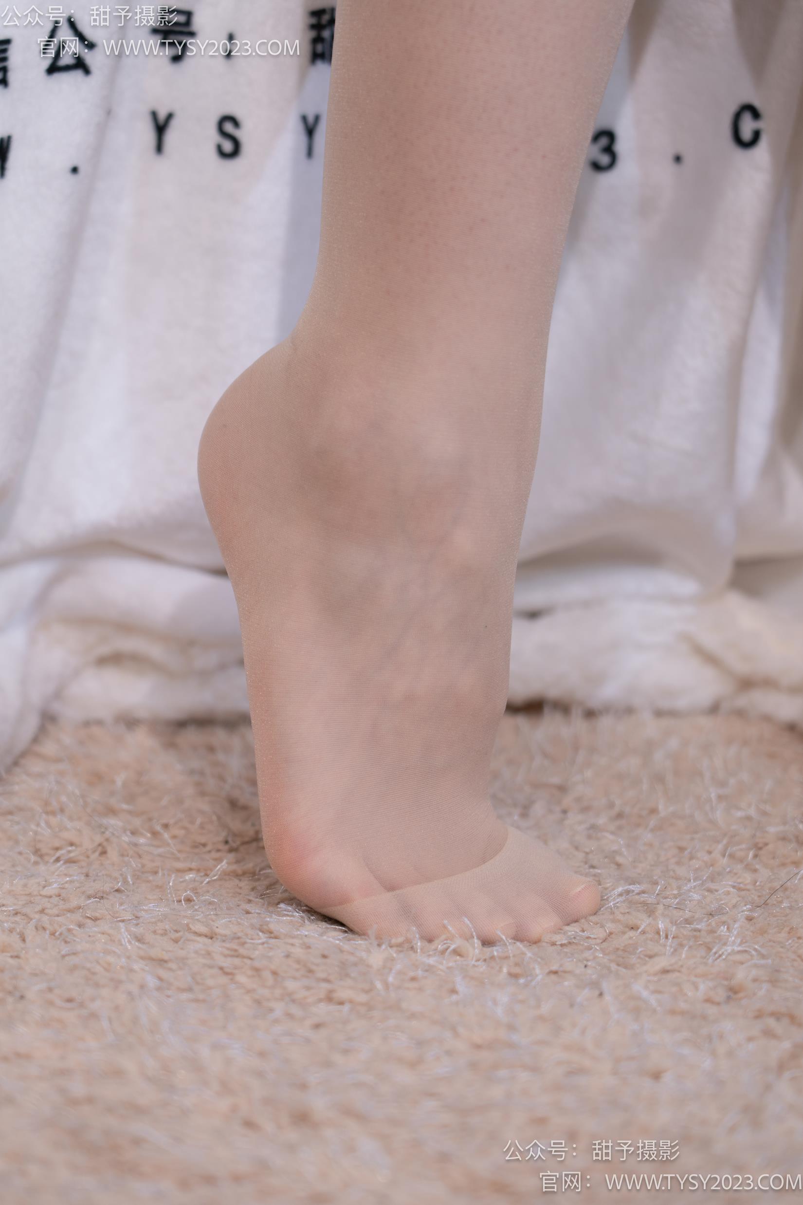 图片[117]-甜予摄影 NO.035 栗栗-帆布鞋、白棉袜、肉丝[128P] – 速更版-美库