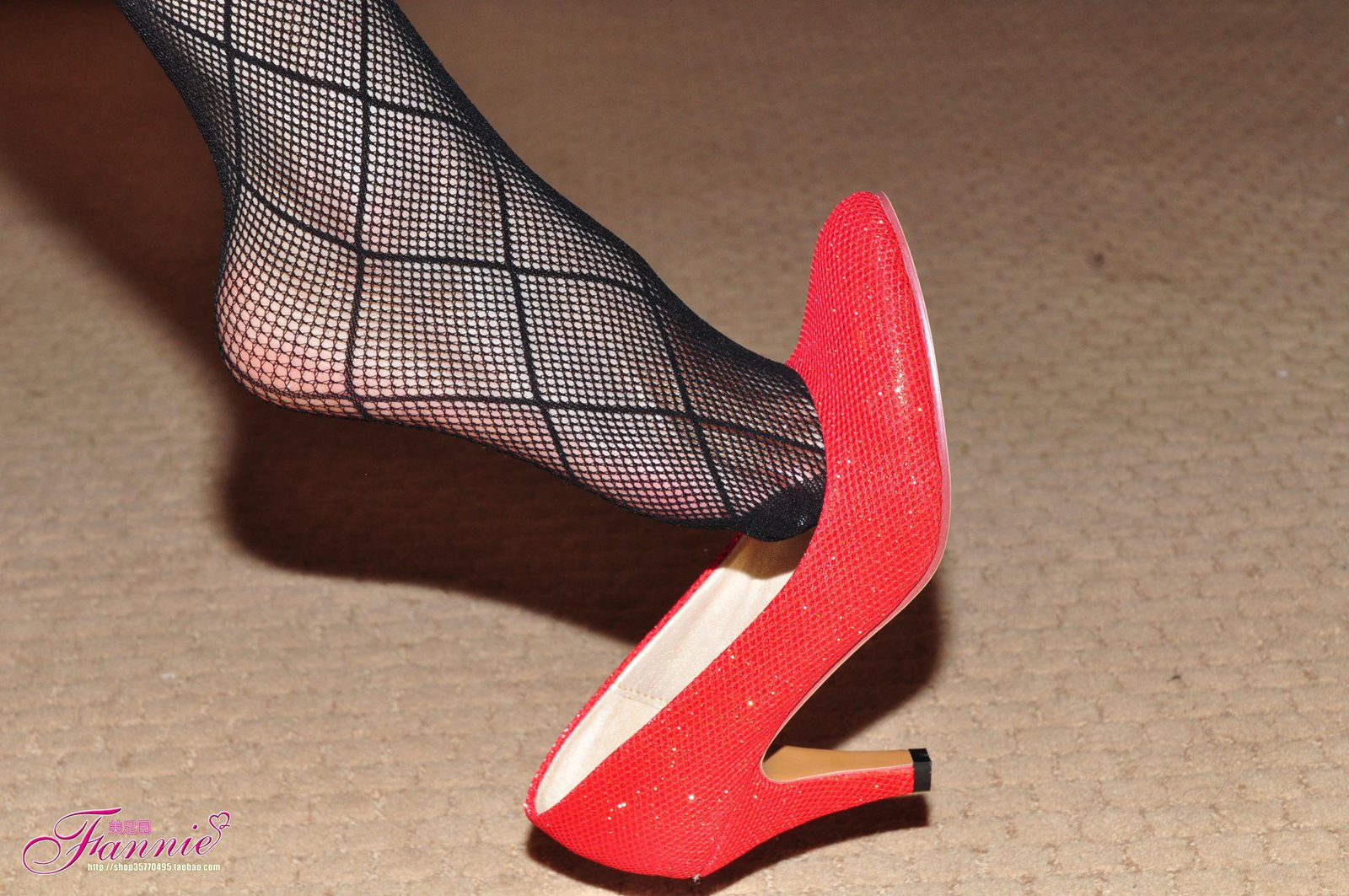 图片[27]-Fannie芬妮每足园 No.571 一双红舞鞋 黑丝[54P] – 速更版-美库