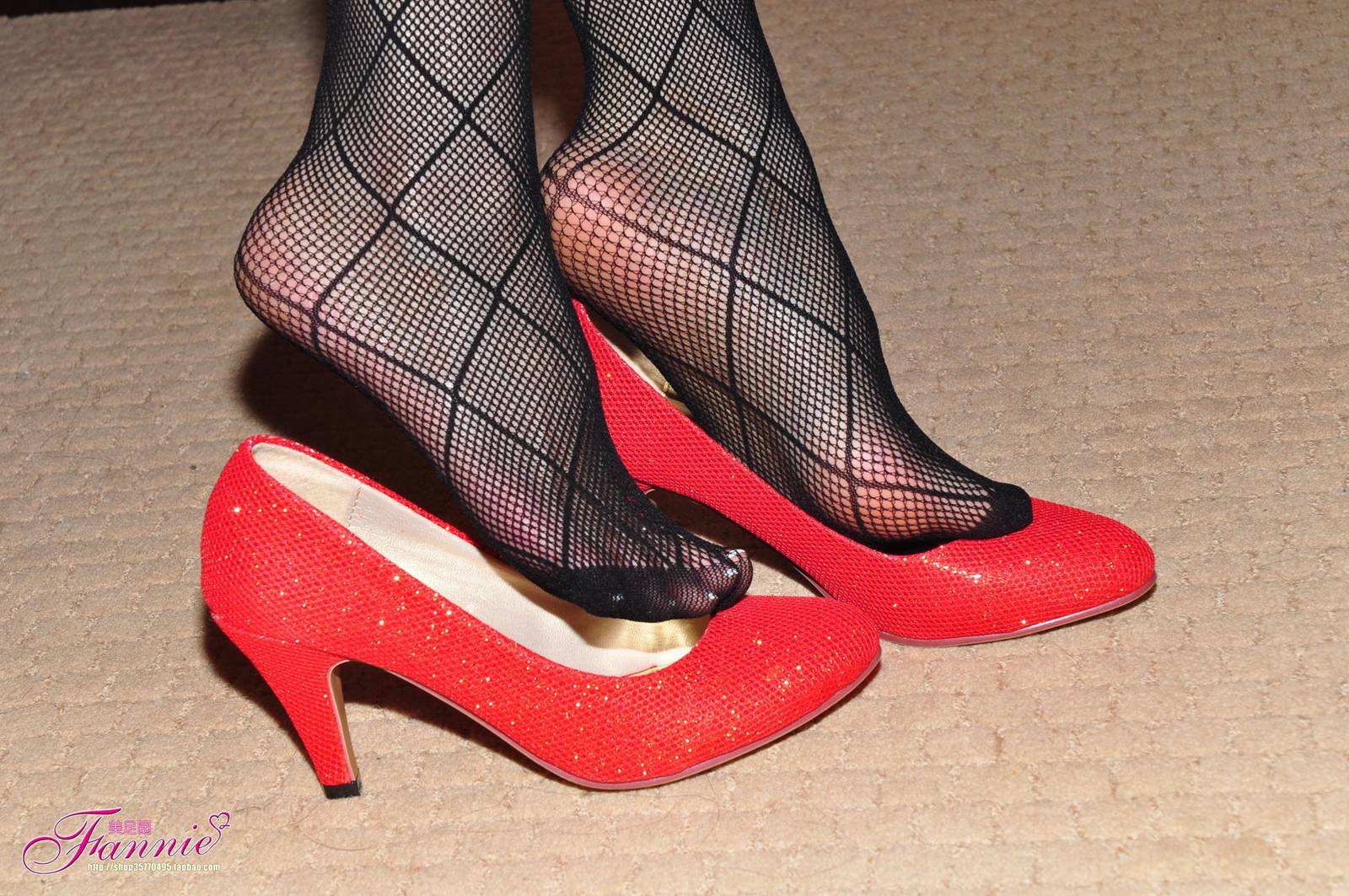 图片[29]-Fannie芬妮每足园 No.571 一双红舞鞋 黑丝[54P] – 速更版-美库