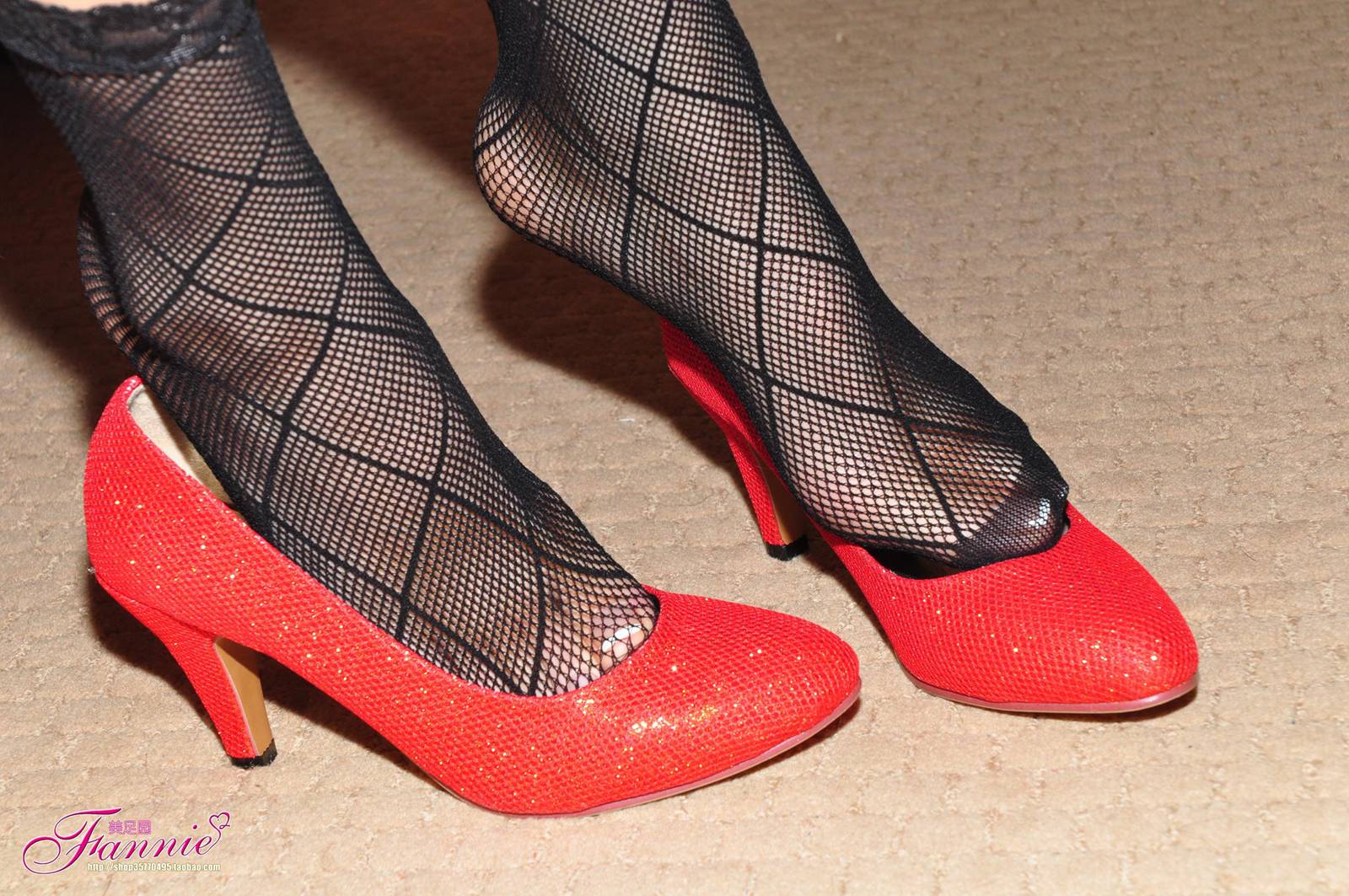 图片[30]-Fannie芬妮每足园 No.571 一双红舞鞋 黑丝[54P] – 速更版-美库
