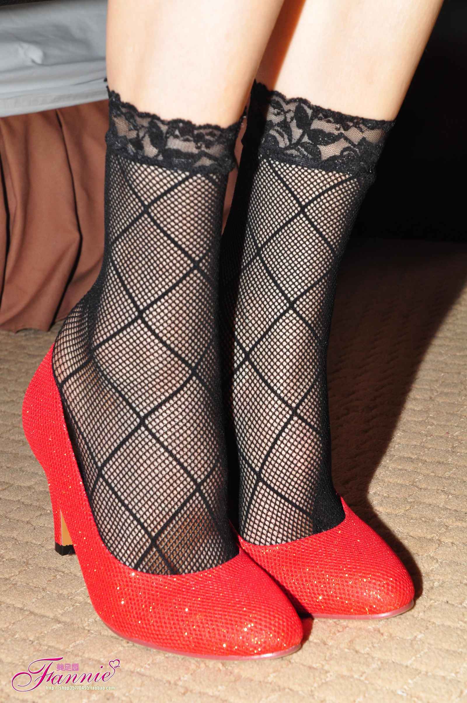 图片[37]-Fannie芬妮每足园 No.571 一双红舞鞋 黑丝[54P] – 速更版-美库