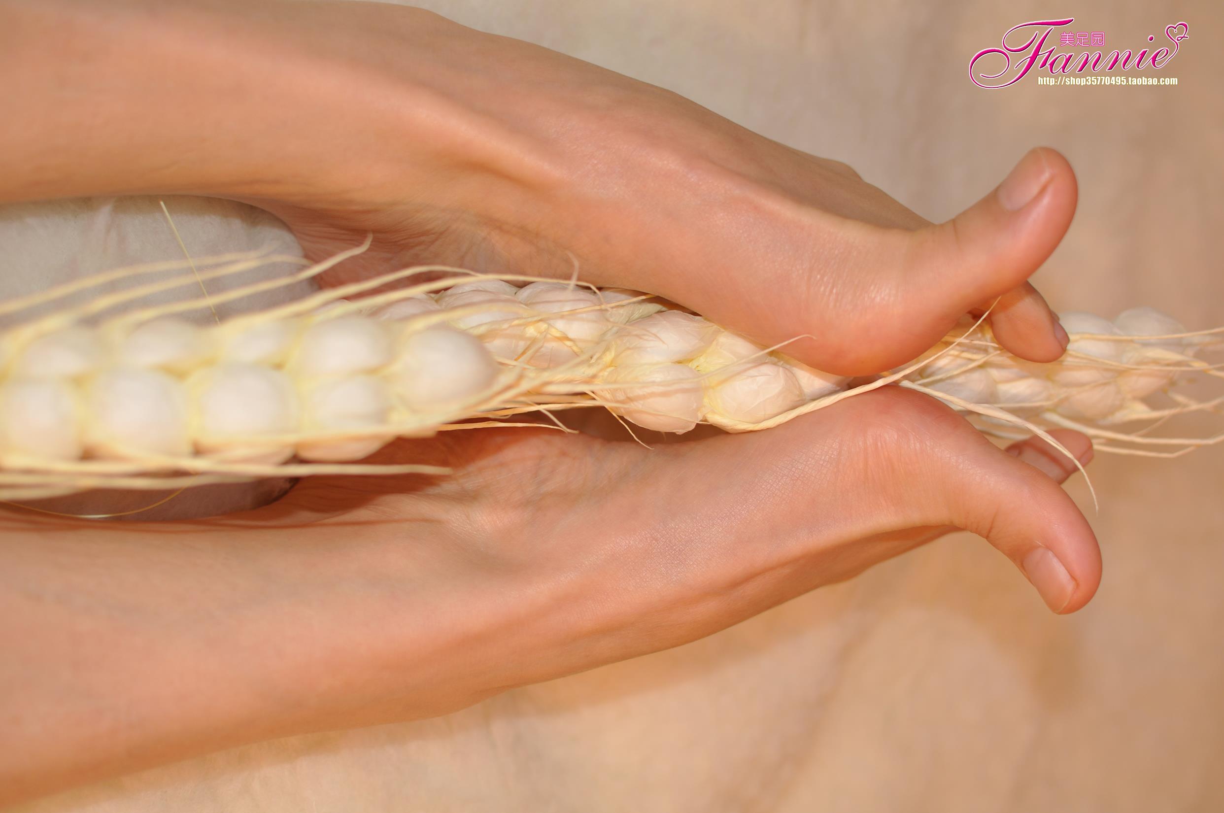 图片[37]-Fannie芬妮每足园 No.577 玉趾如蚕向花语2[73P] – 速更版-美库