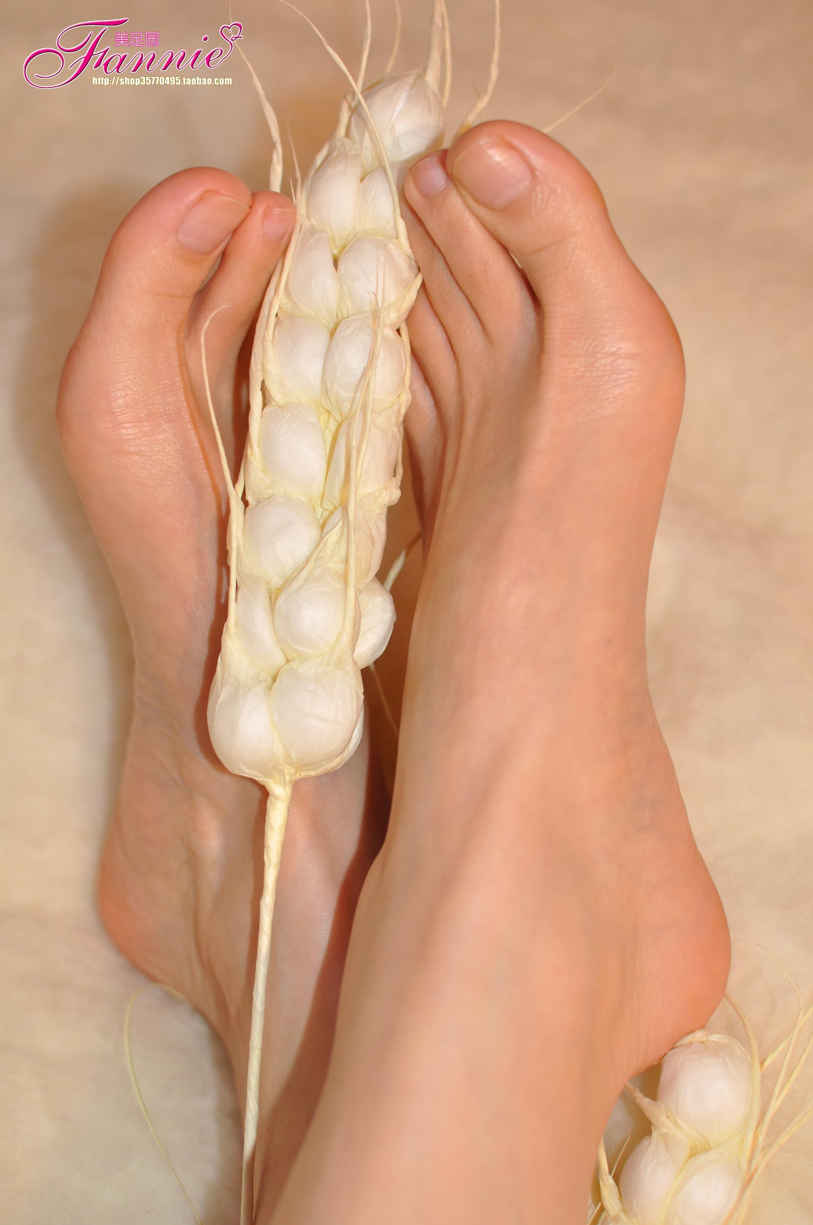 图片[45]-Fannie芬妮每足园 No.577 玉趾如蚕向花语2[73P] – 速更版-美库