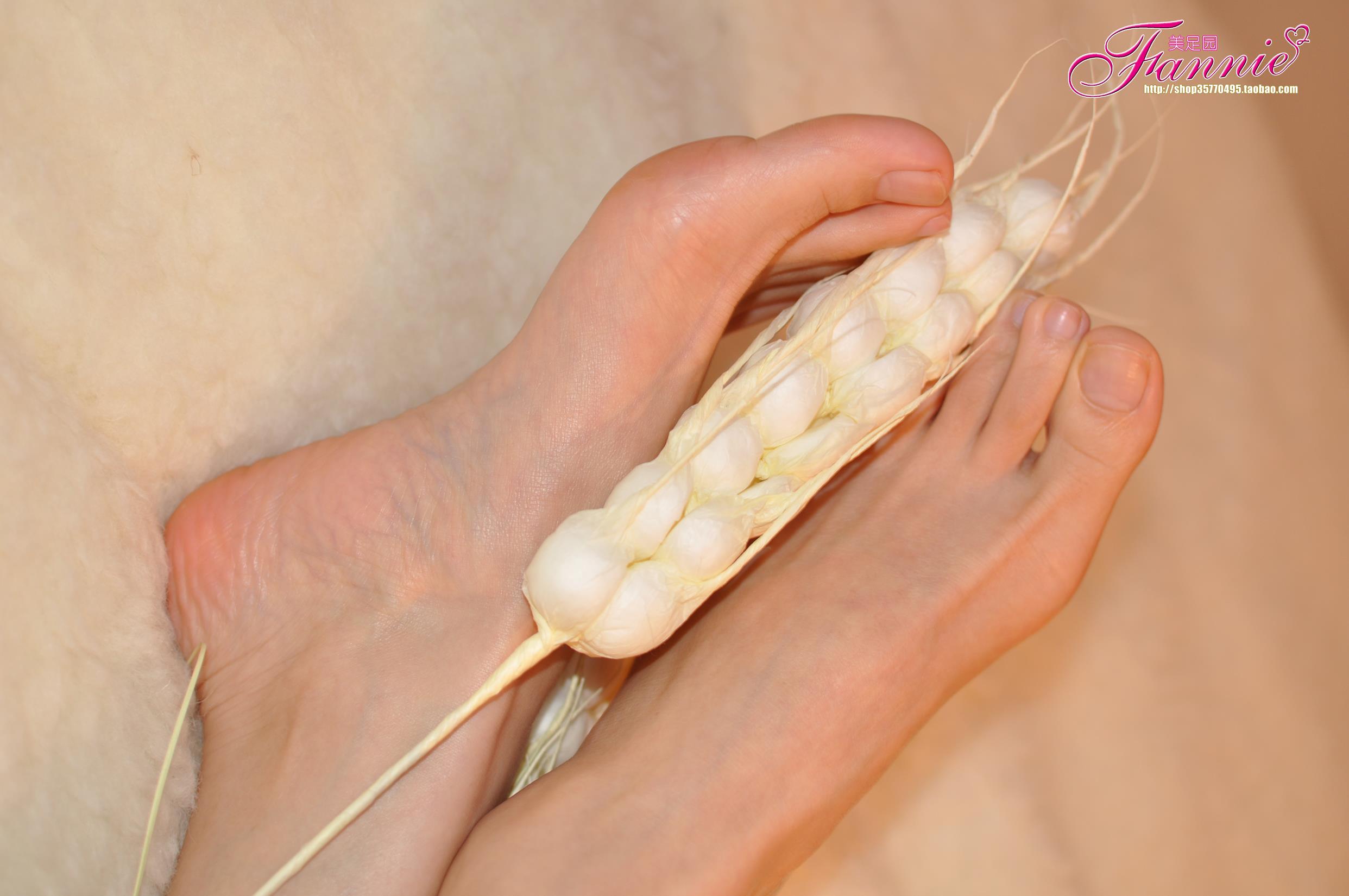 图片[46]-Fannie芬妮每足园 No.577 玉趾如蚕向花语2[73P] – 速更版-美库