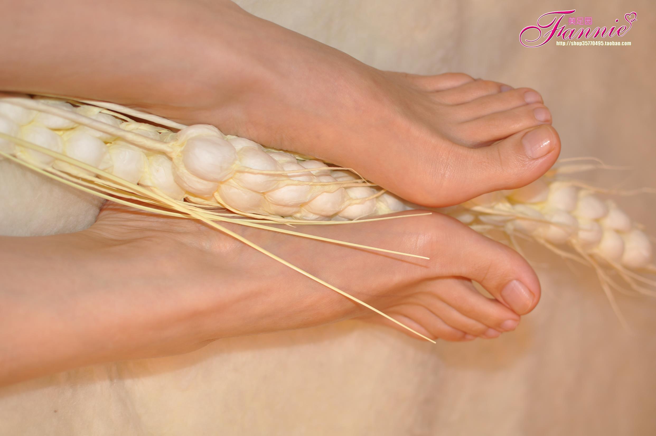 图片[48]-Fannie芬妮每足园 No.577 玉趾如蚕向花语2[73P] – 速更版-美库