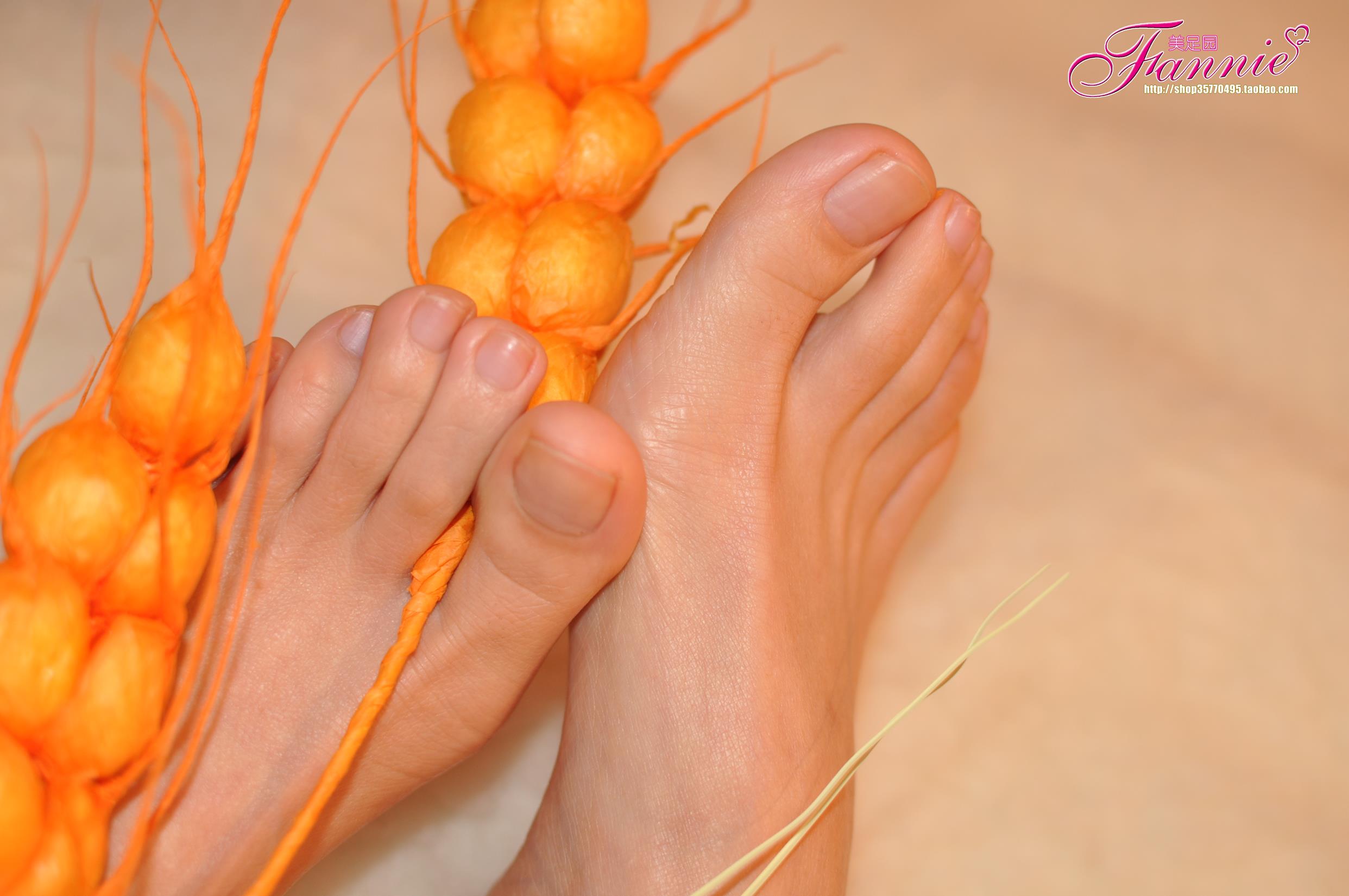 图片[25]-Fannie芬妮每足园 No.578 玉趾如蚕向花语3[68P] – 速更版-美库