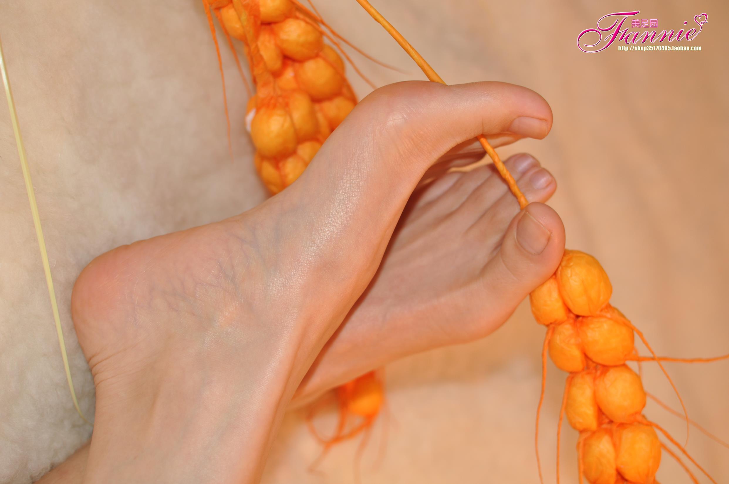 图片[27]-Fannie芬妮每足园 No.578 玉趾如蚕向花语3[68P] – 速更版-美库