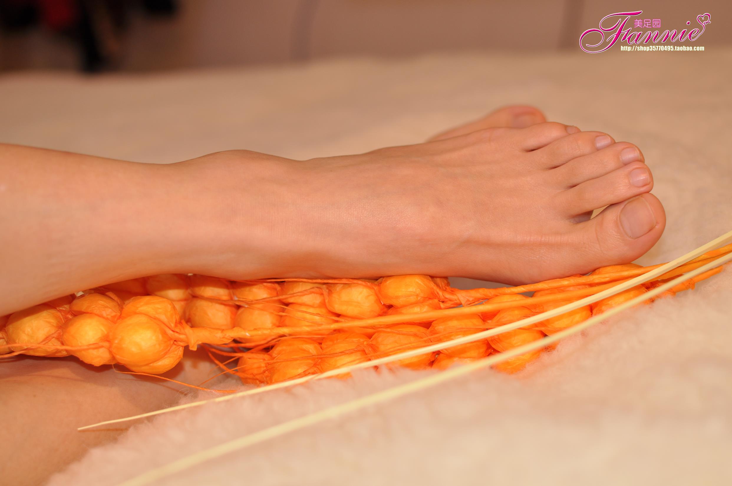 图片[34]-Fannie芬妮每足园 No.578 玉趾如蚕向花语3[68P] – 速更版-美库