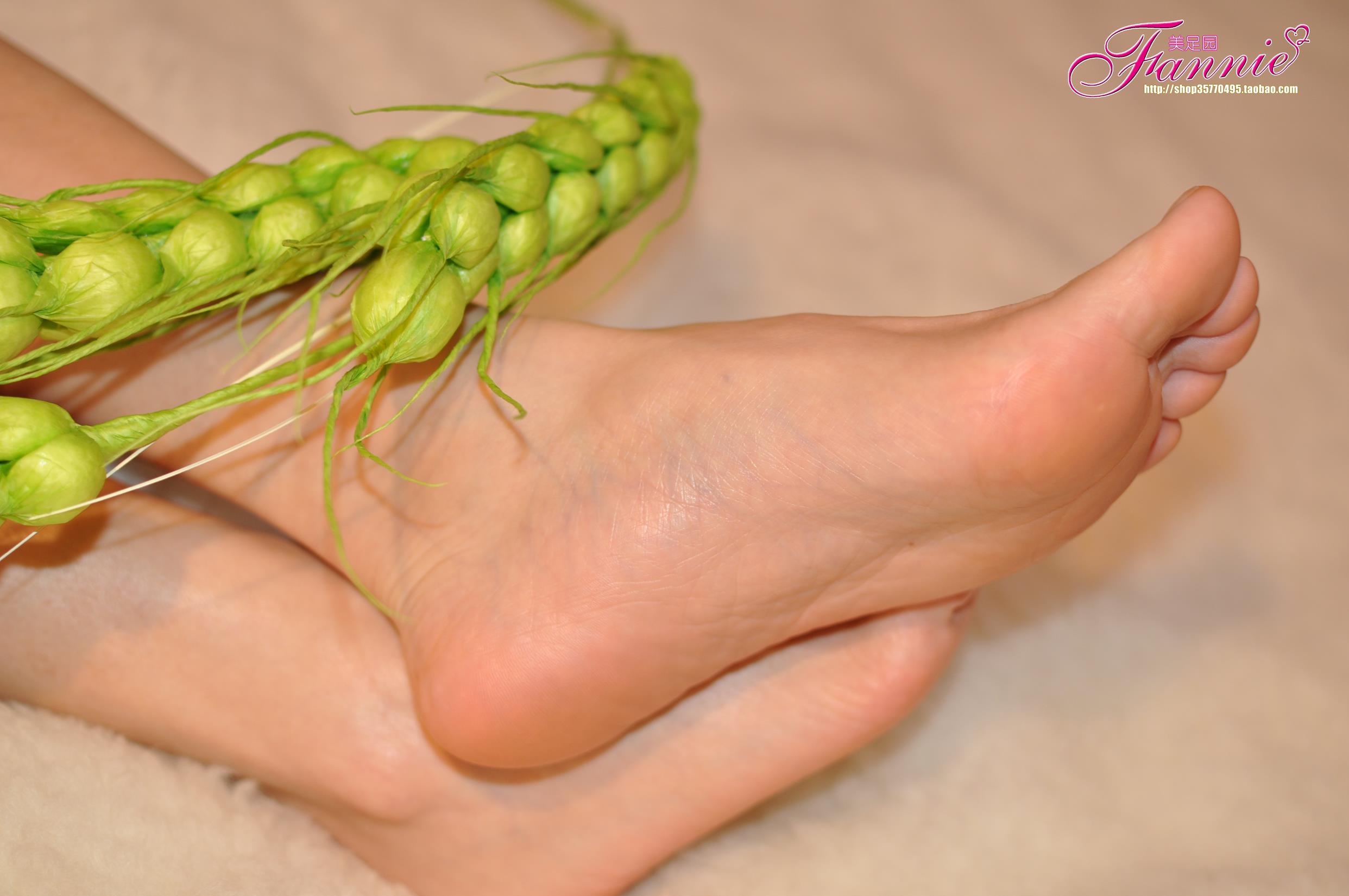 图片[10]-Fannie芬妮每足园 No.579 玉趾如蚕向花语4[95P] – 速更版-美库