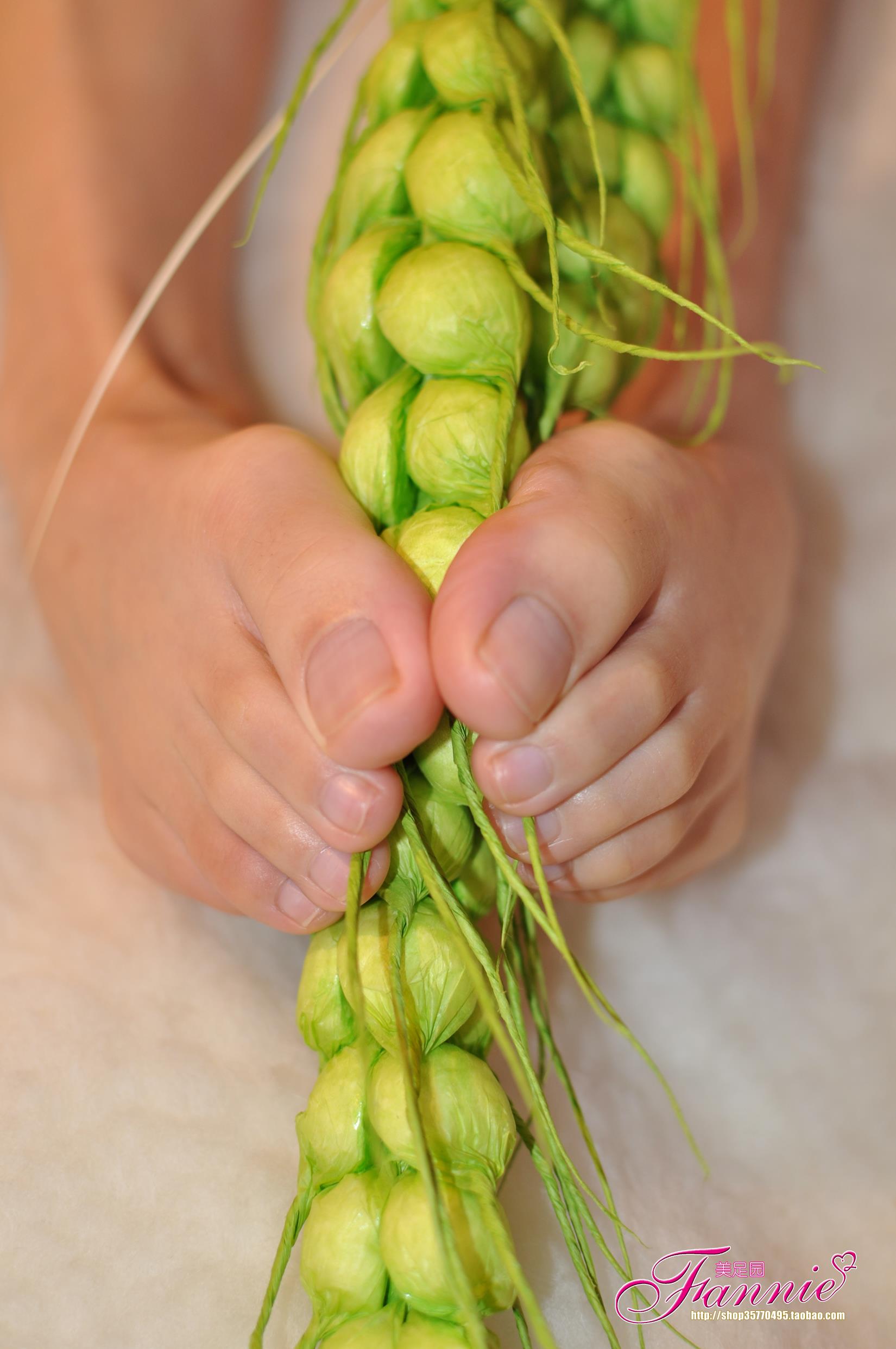 图片[14]-Fannie芬妮每足园 No.579 玉趾如蚕向花语4[95P] – 速更版-美库
