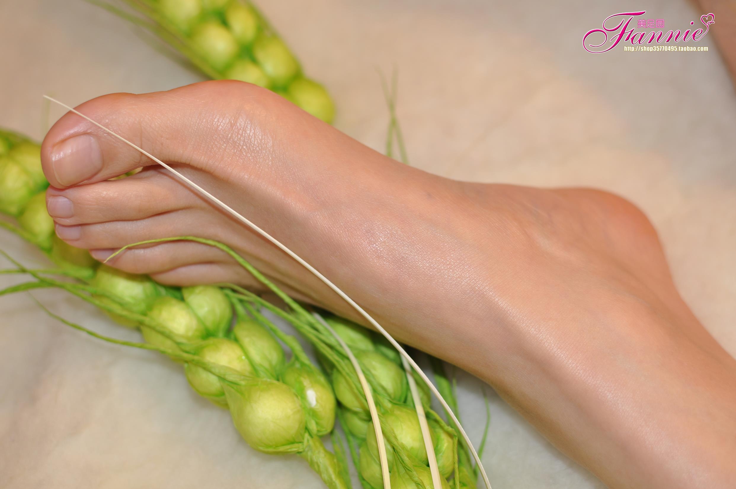 图片[15]-Fannie芬妮每足园 No.579 玉趾如蚕向花语4[95P] – 速更版-美库