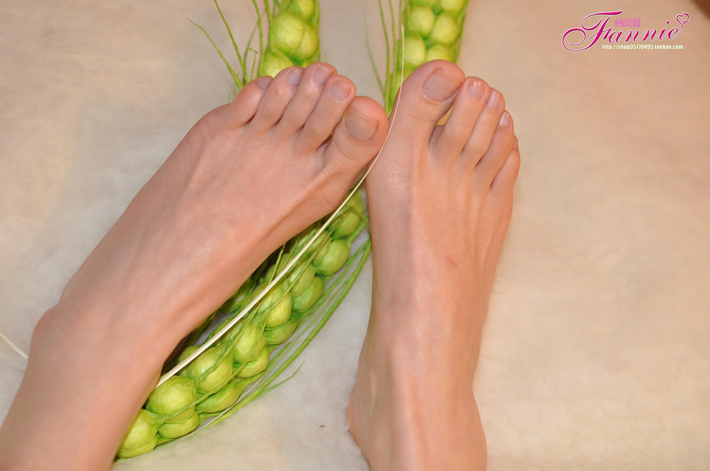 图片[20]-Fannie芬妮每足园 No.579 玉趾如蚕向花语4[95P] – 速更版-美库