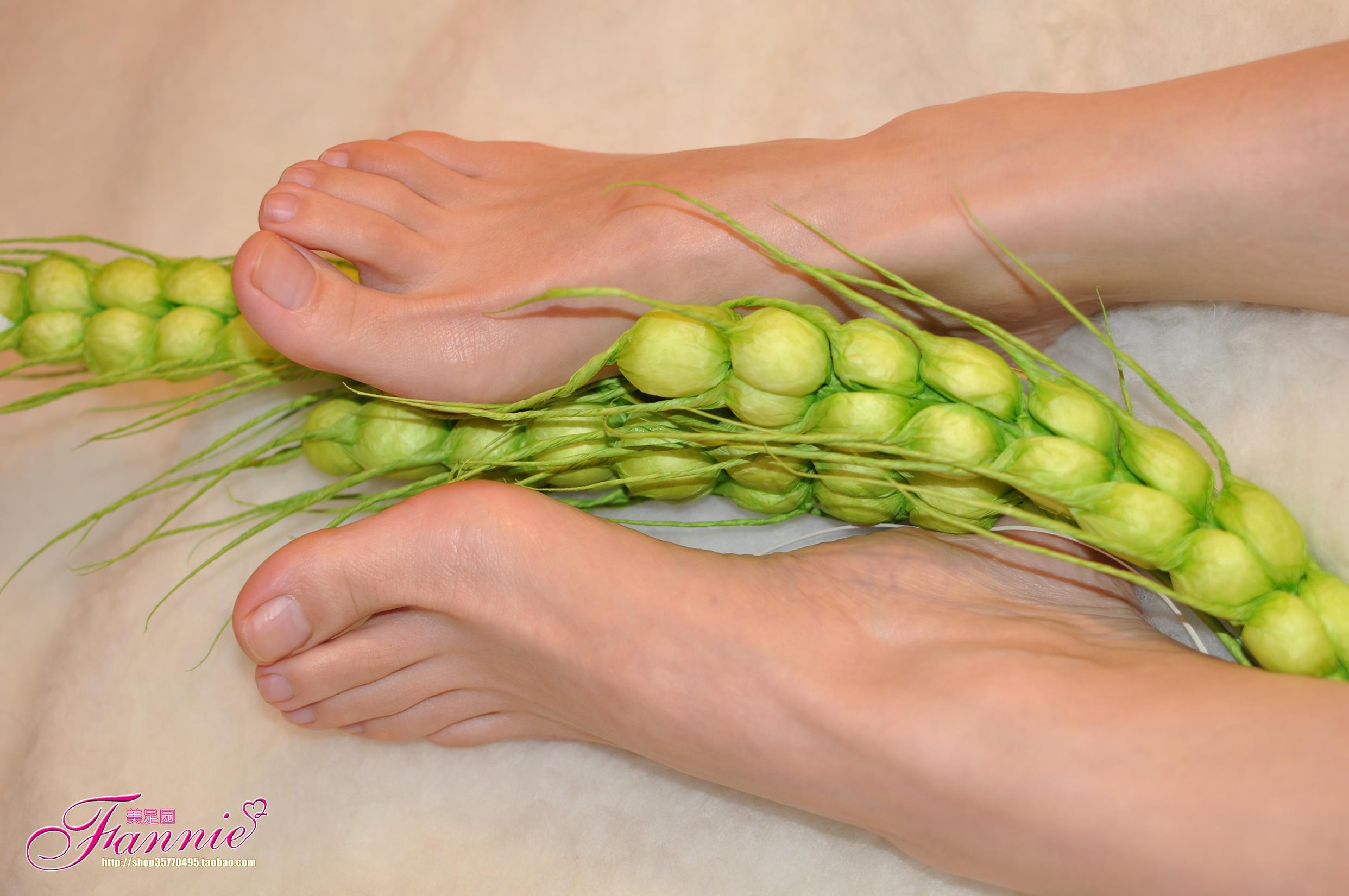 图片[38]-Fannie芬妮每足园 No.579 玉趾如蚕向花语4[95P] – 速更版-美库