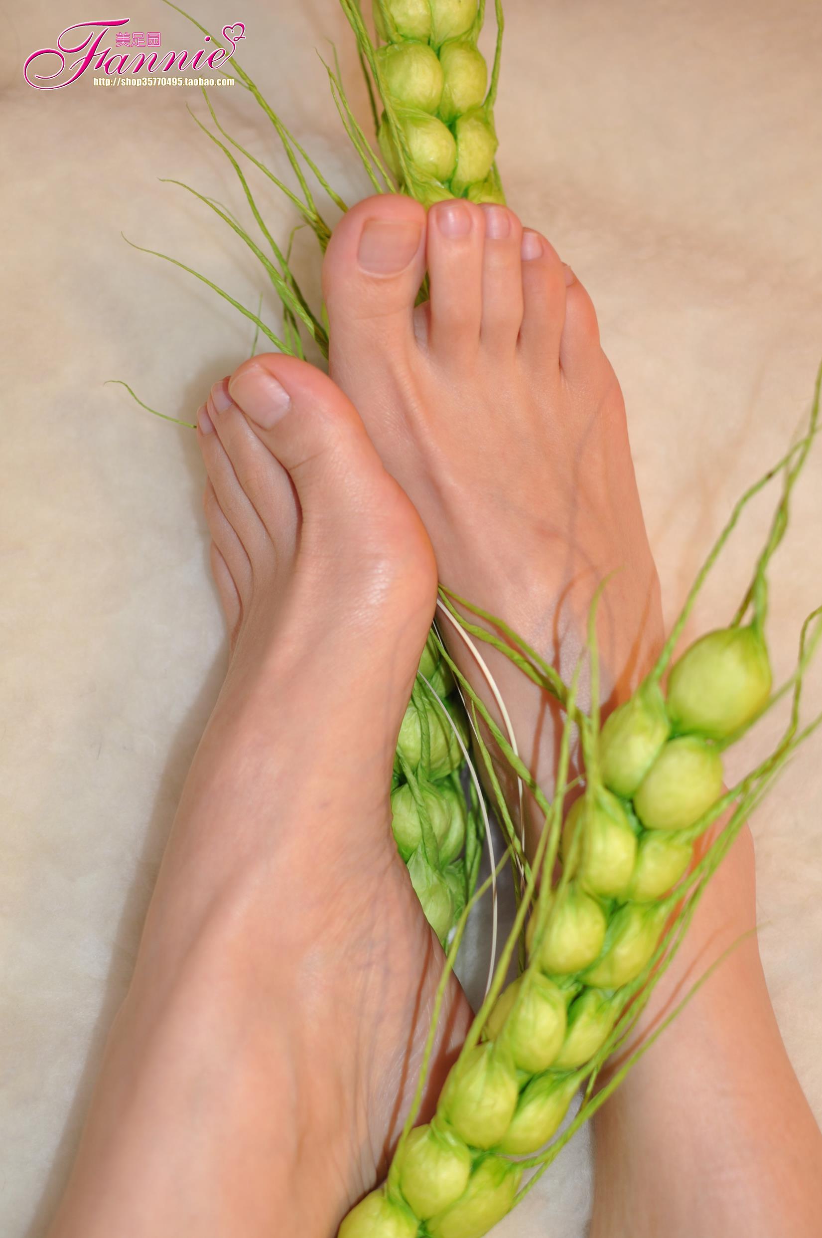 图片[39]-Fannie芬妮每足园 No.579 玉趾如蚕向花语4[95P] – 速更版-美库