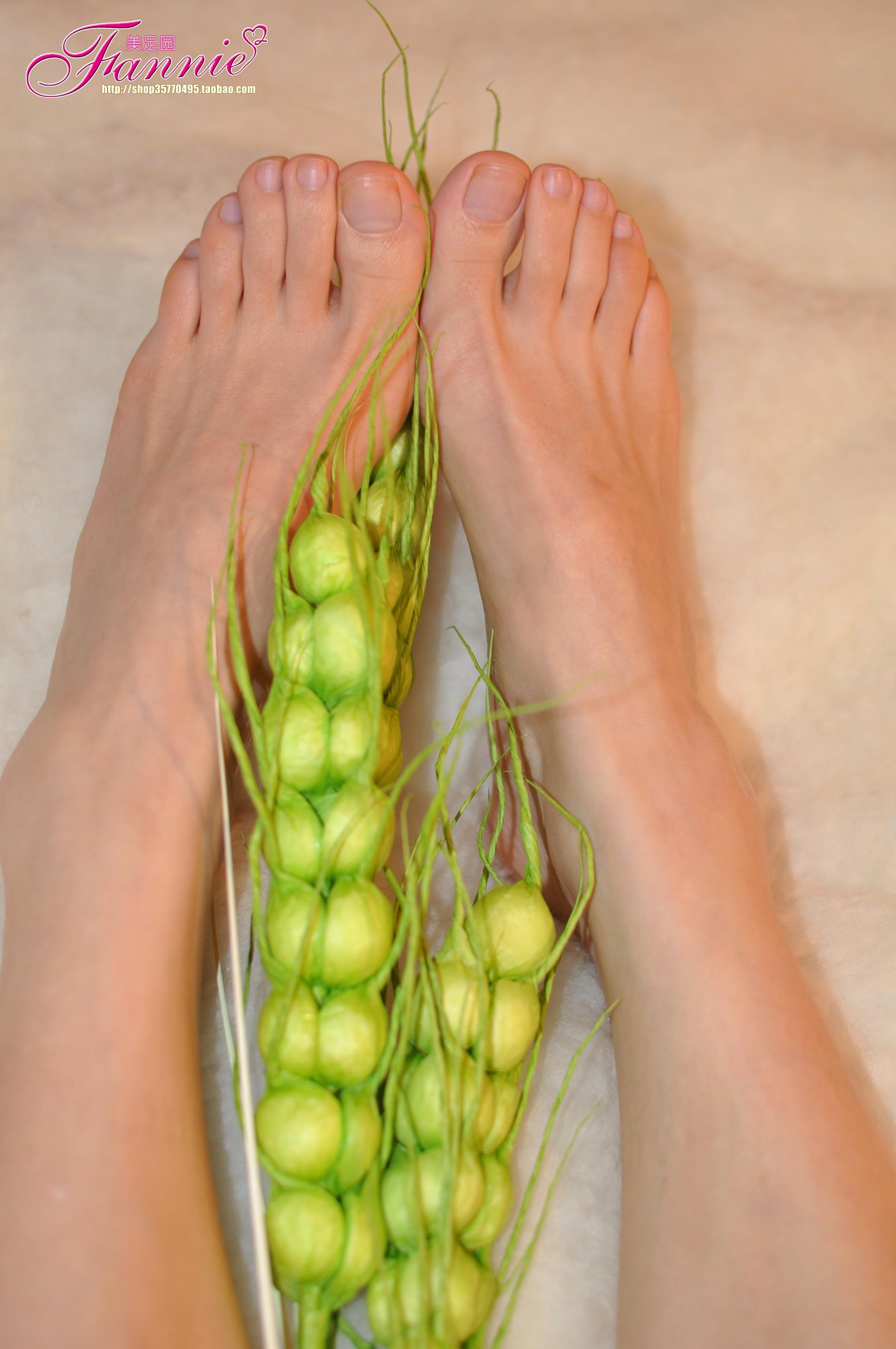 图片[56]-Fannie芬妮每足园 No.579 玉趾如蚕向花语4[95P] – 速更版-美库