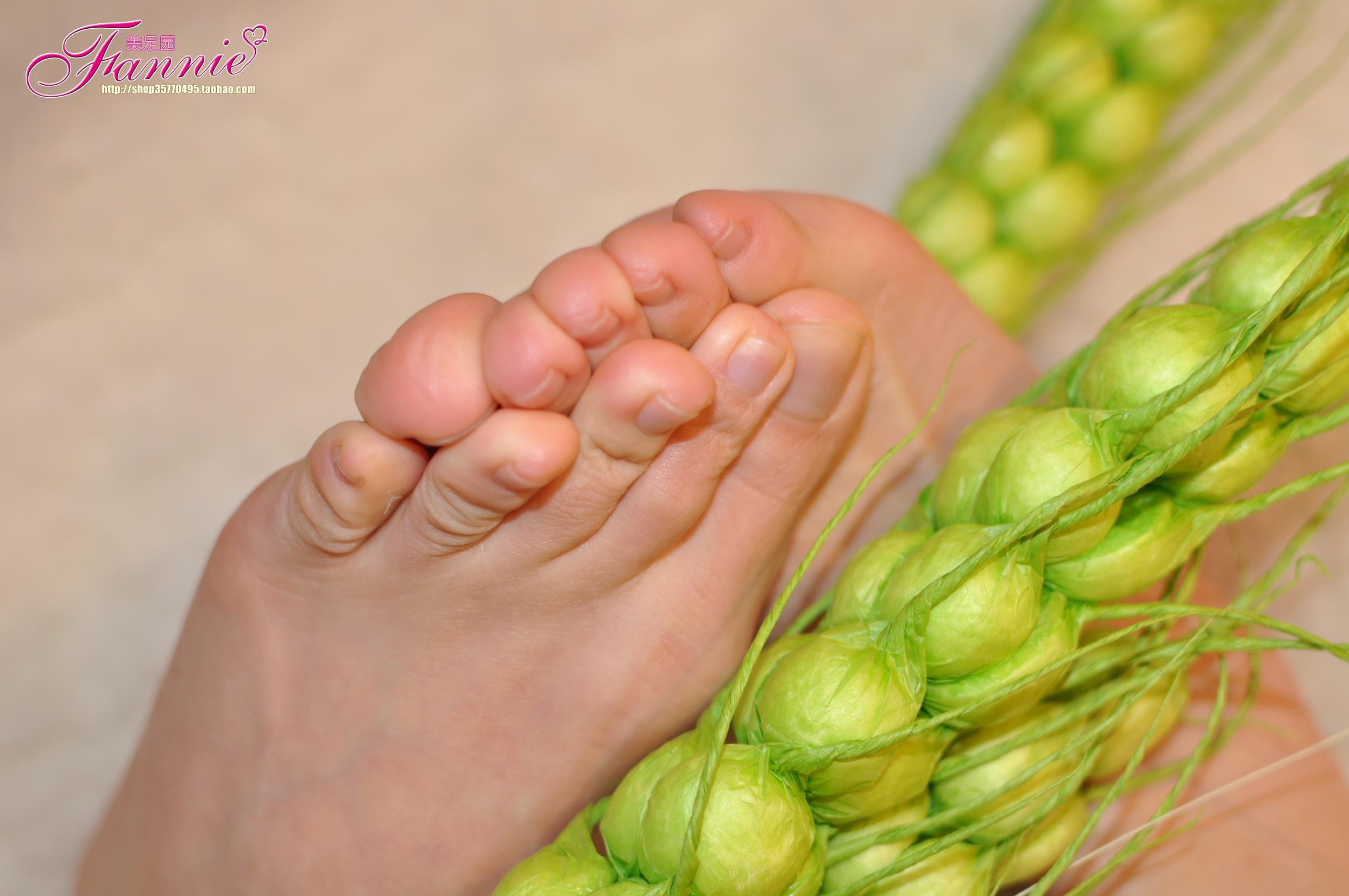 图片[63]-Fannie芬妮每足园 No.579 玉趾如蚕向花语4[95P] – 速更版-美库