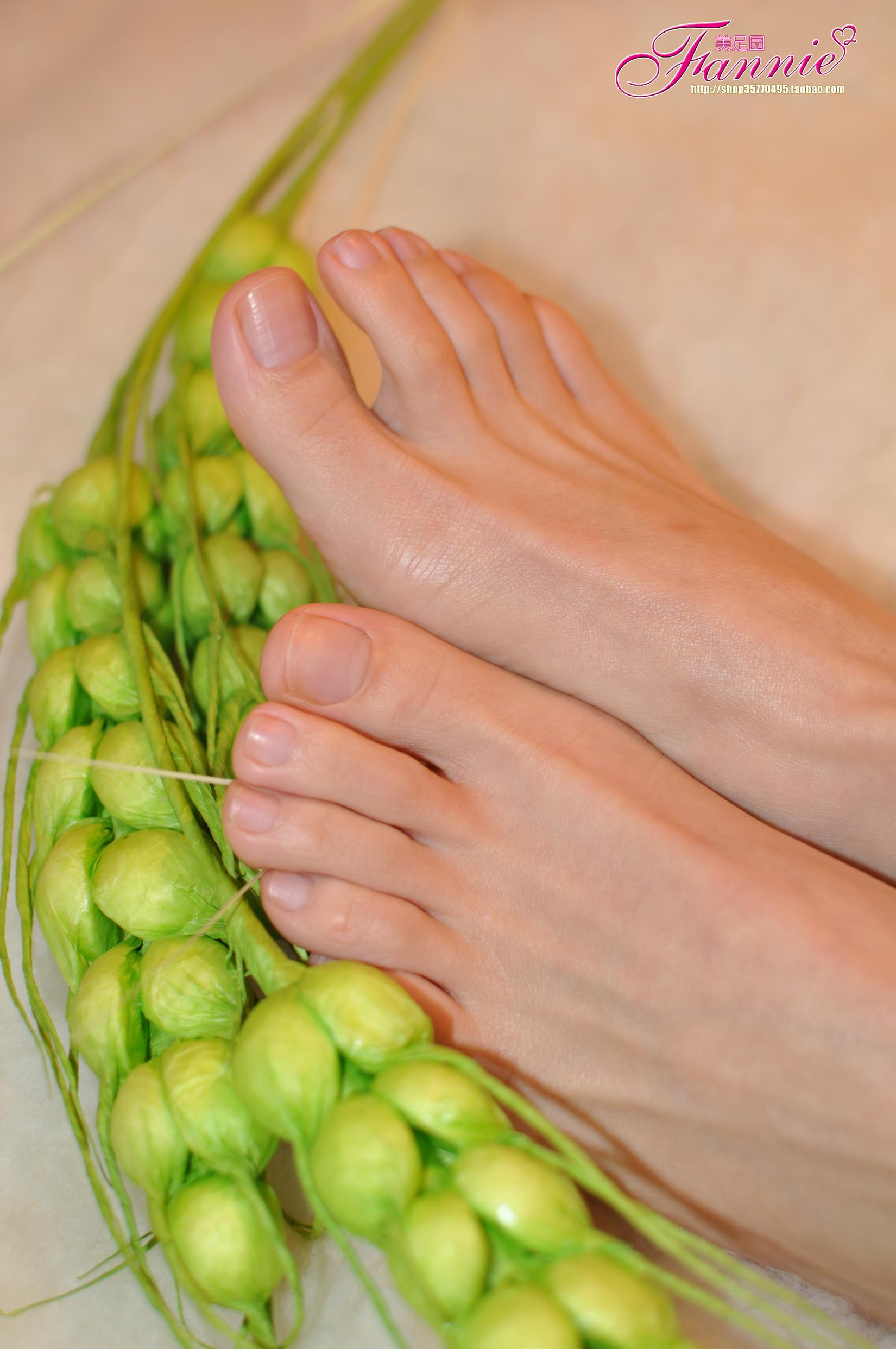 图片[70]-Fannie芬妮每足园 No.579 玉趾如蚕向花语4[95P] – 速更版-美库
