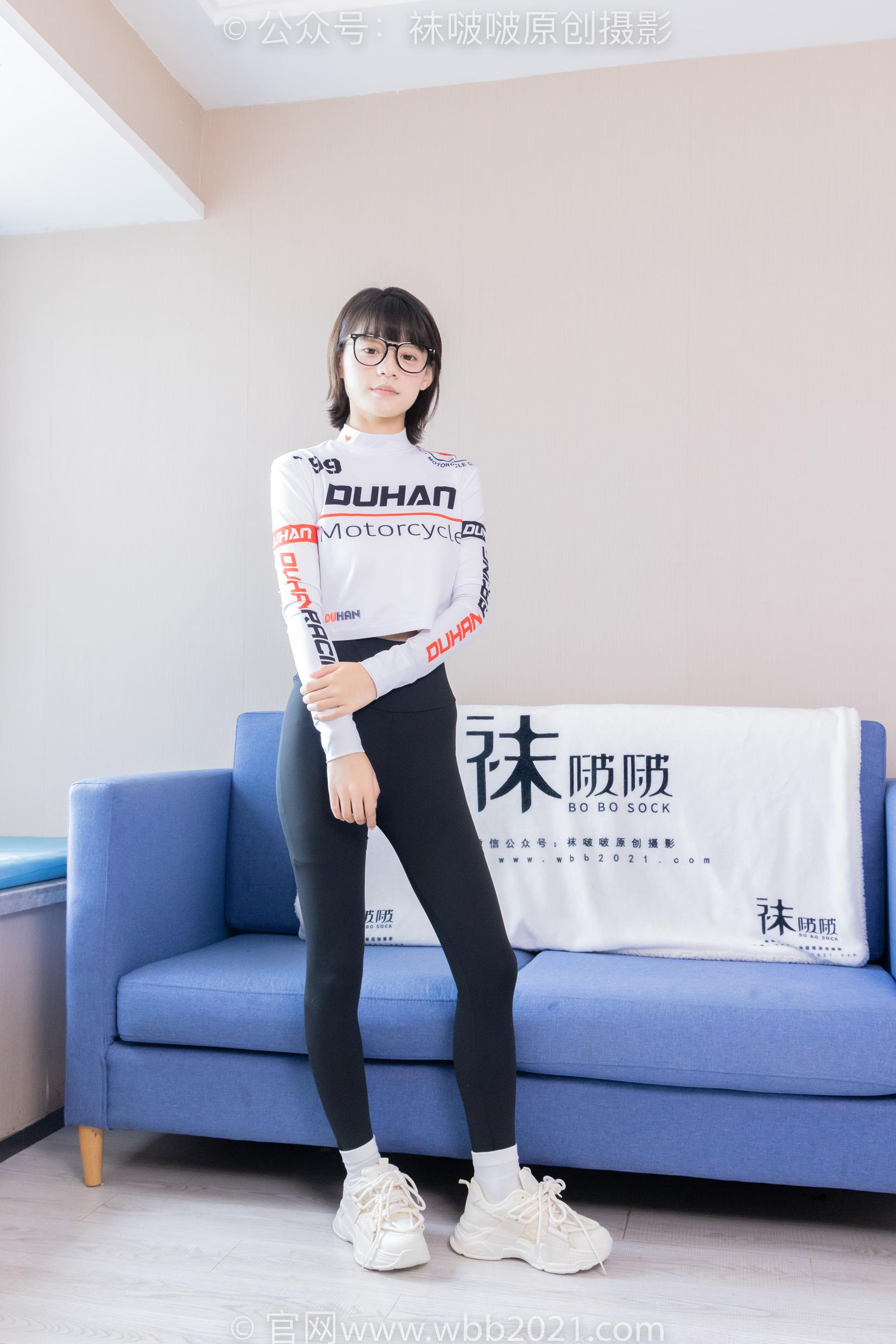 图片[16]-[BoBoSocks袜啵啵]NO.410 糯米-运动鞋、白棉袜、肉丝、瑜伽裤裤里丝[145P] – 速更版-美库