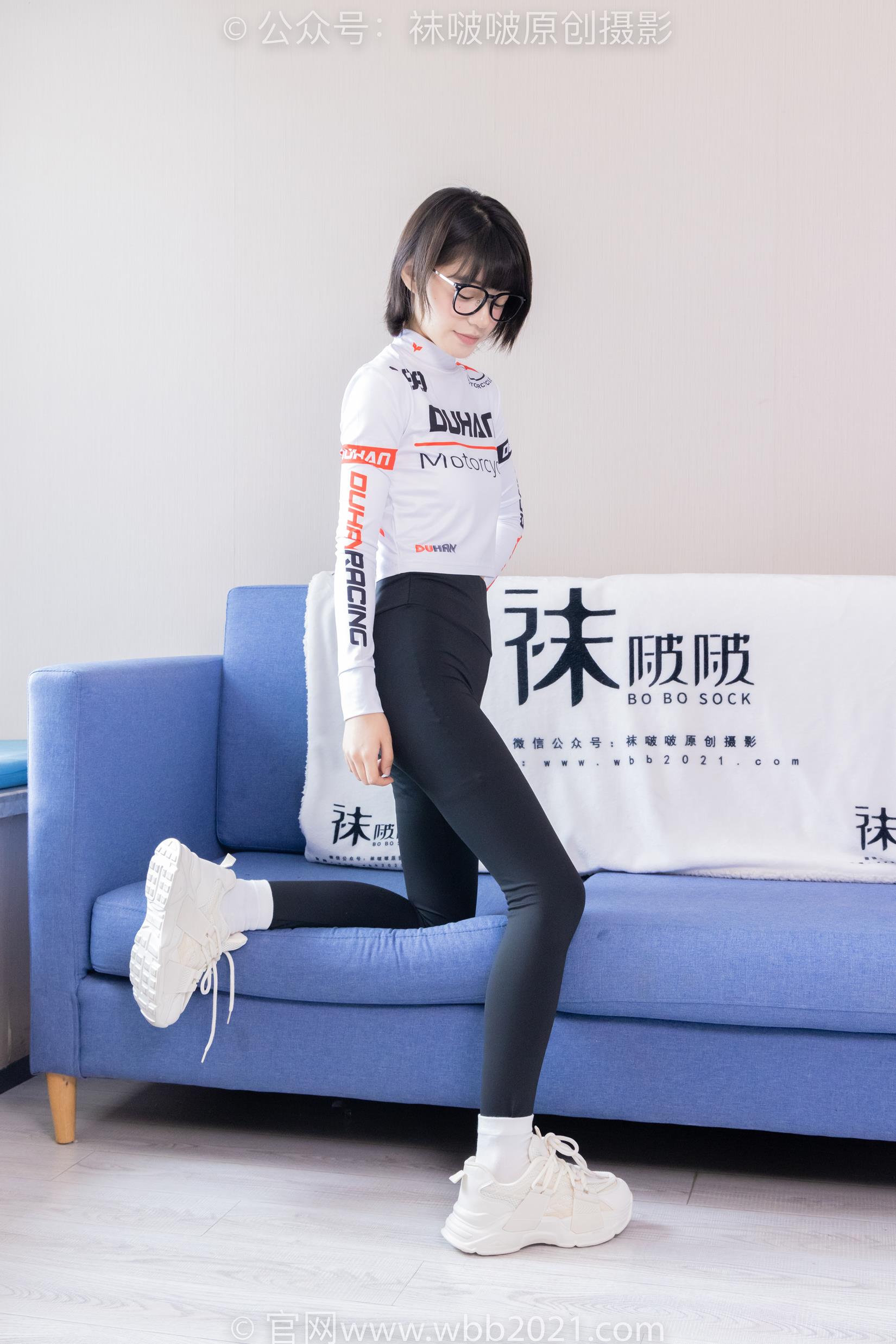 图片[21]-[BoBoSocks袜啵啵]NO.410 糯米-运动鞋、白棉袜、肉丝、瑜伽裤裤里丝[145P] – 速更版-美库