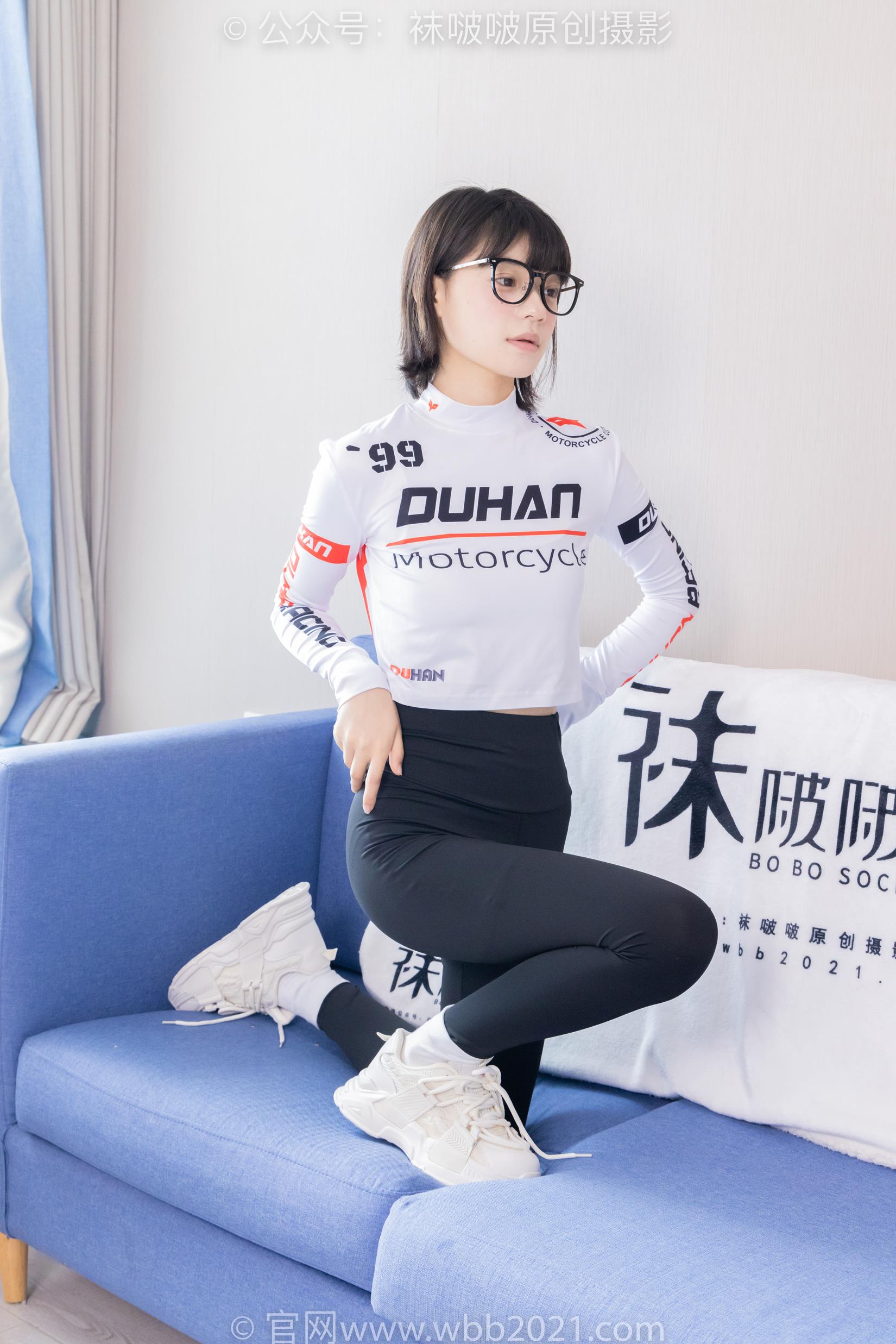 图片[32]-[BoBoSocks袜啵啵]NO.410 糯米-运动鞋、白棉袜、肉丝、瑜伽裤裤里丝[145P] – 速更版-美库