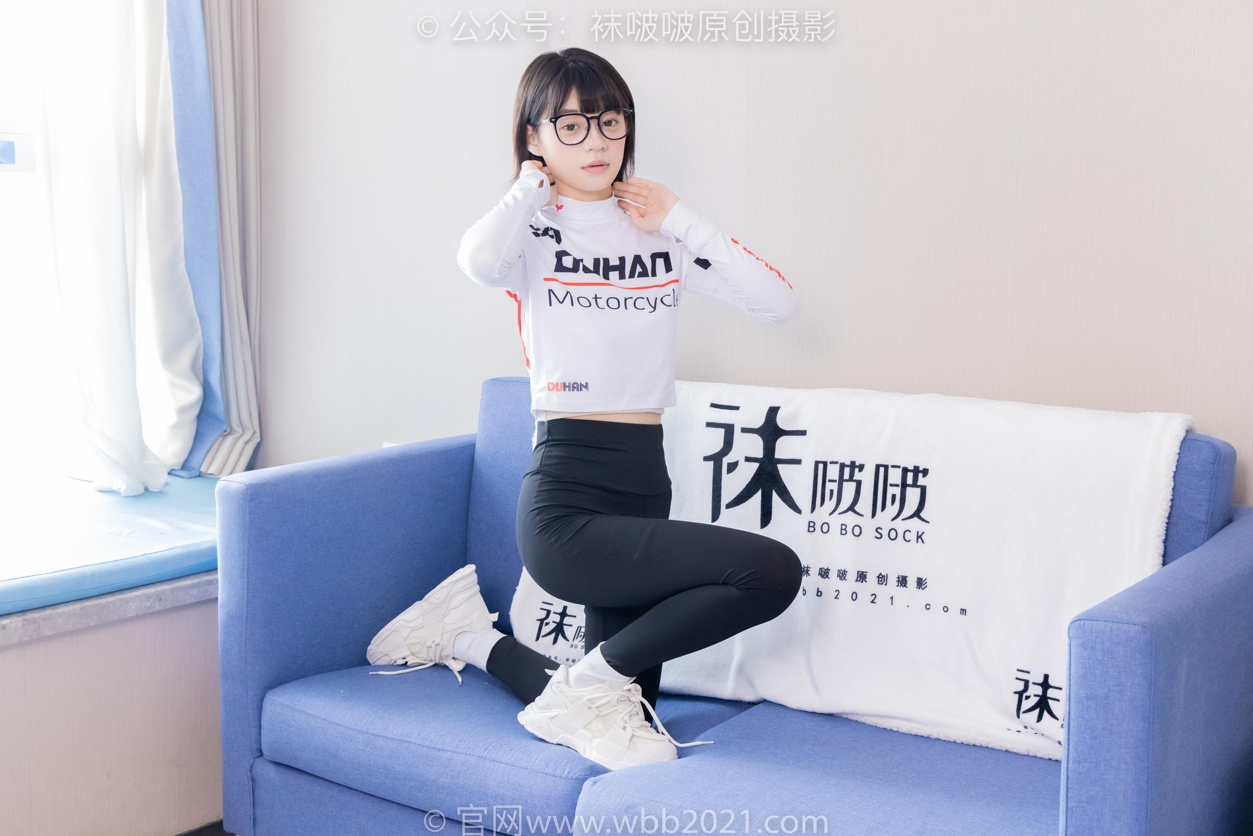 图片[33]-[BoBoSocks袜啵啵]NO.410 糯米-运动鞋、白棉袜、肉丝、瑜伽裤裤里丝[145P] – 速更版-美库