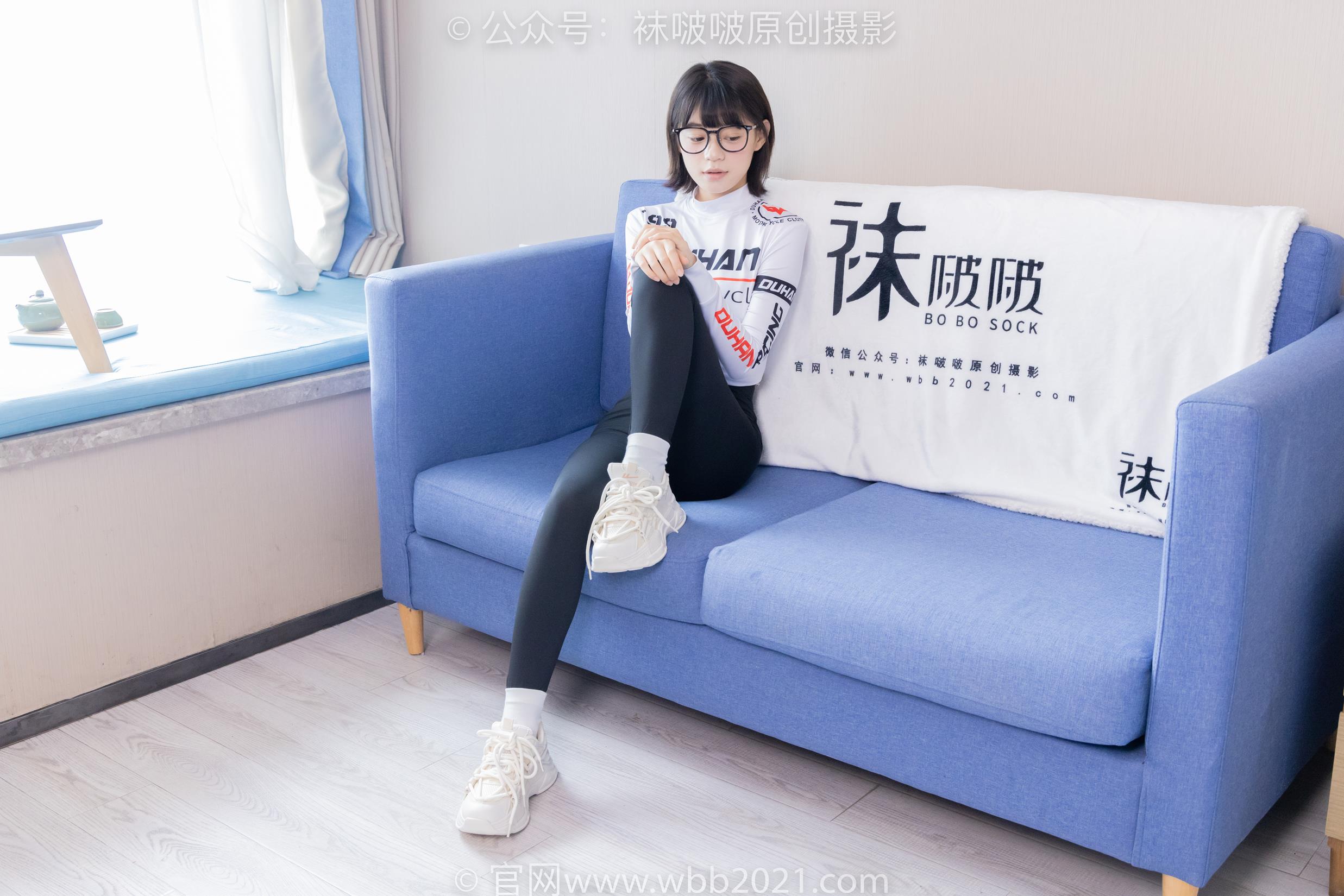 图片[34]-[BoBoSocks袜啵啵]NO.410 糯米-运动鞋、白棉袜、肉丝、瑜伽裤裤里丝[145P] – 速更版-美库